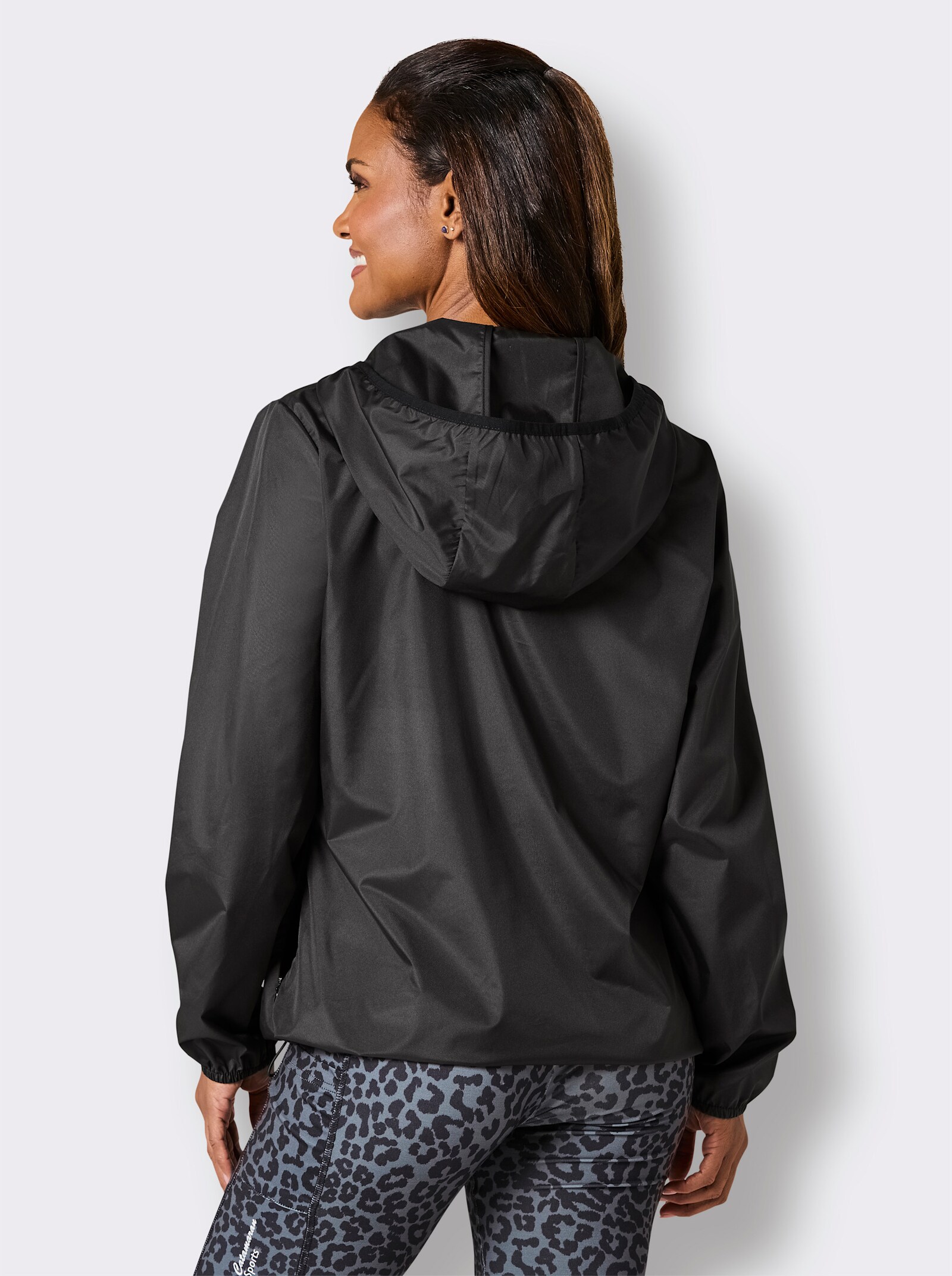 Catamaran Sports Funktionsjacke in Schlupfform - schwarz