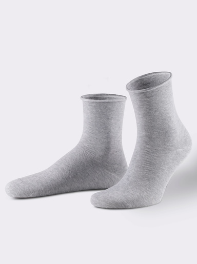 wäschepur Dámské ponožky - šedá-vzor