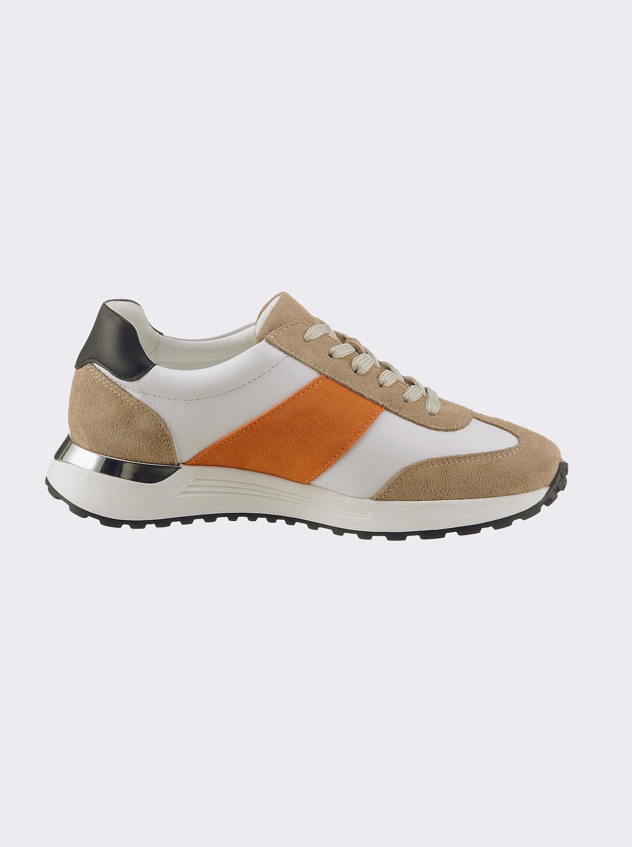 heine Sneaker - wit/oranje