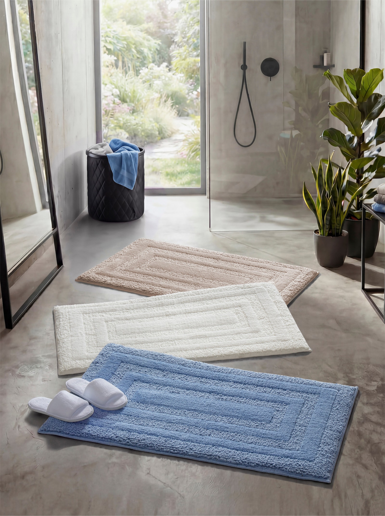 heine home Badematte - weiß