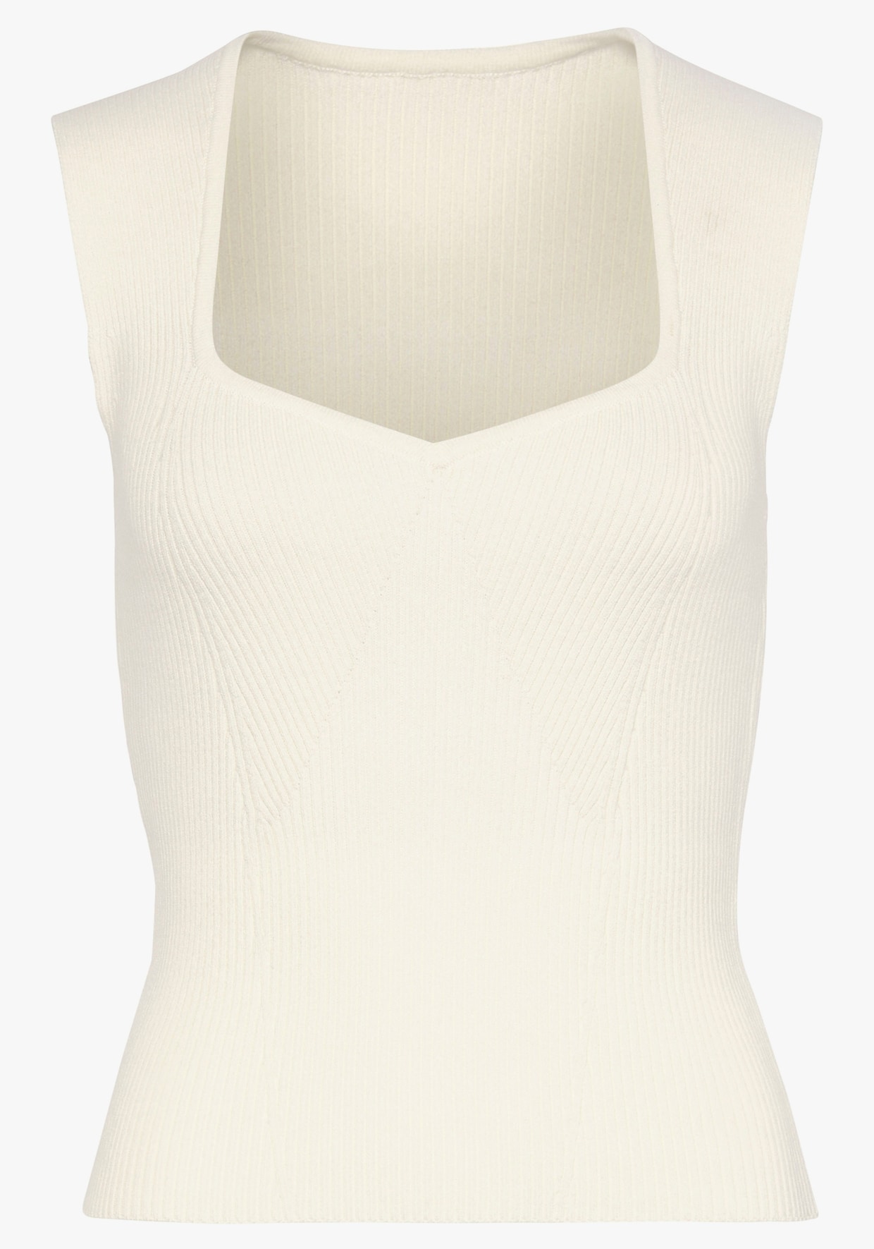 LASCANA Tricottop - wit