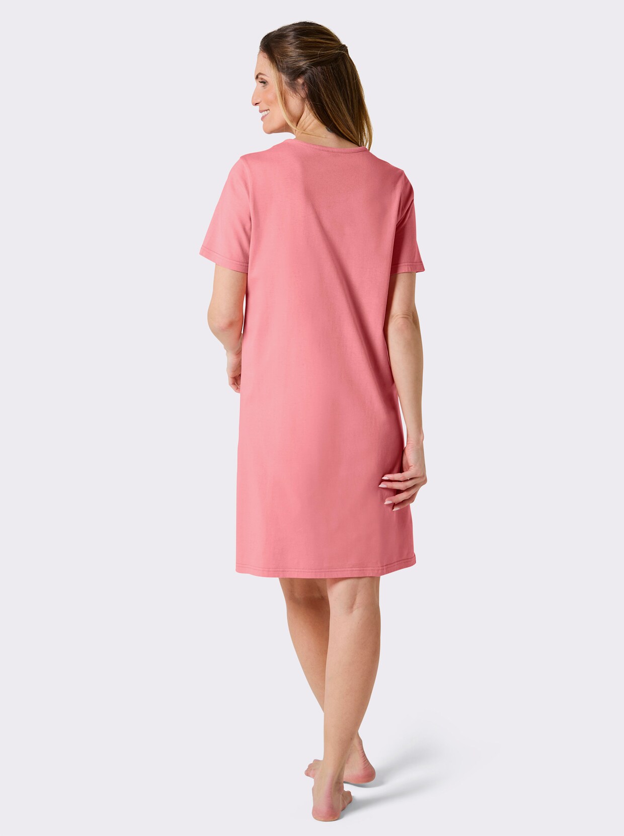 wäschepur Sleepshirts - aquamarin + flamingo