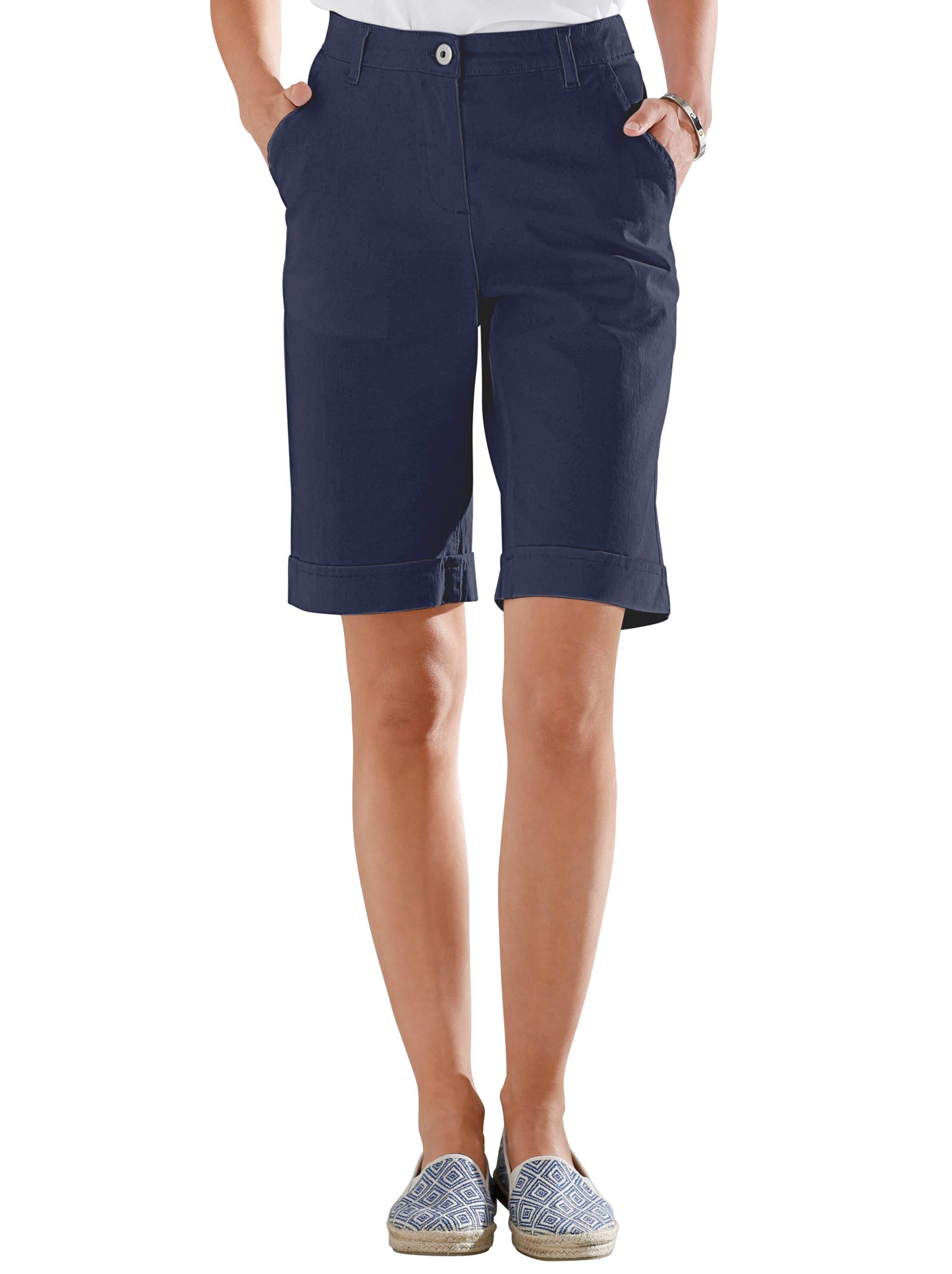 Jeans-Bermudas - marine