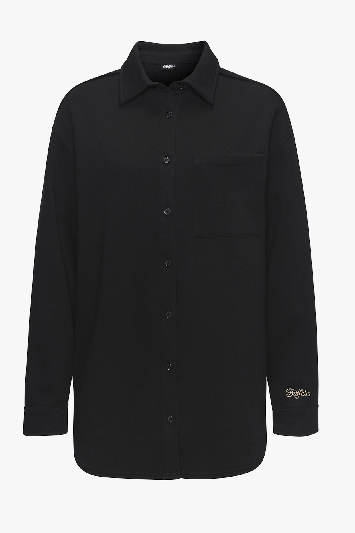 Buffalo Blusenshirt - schwarz