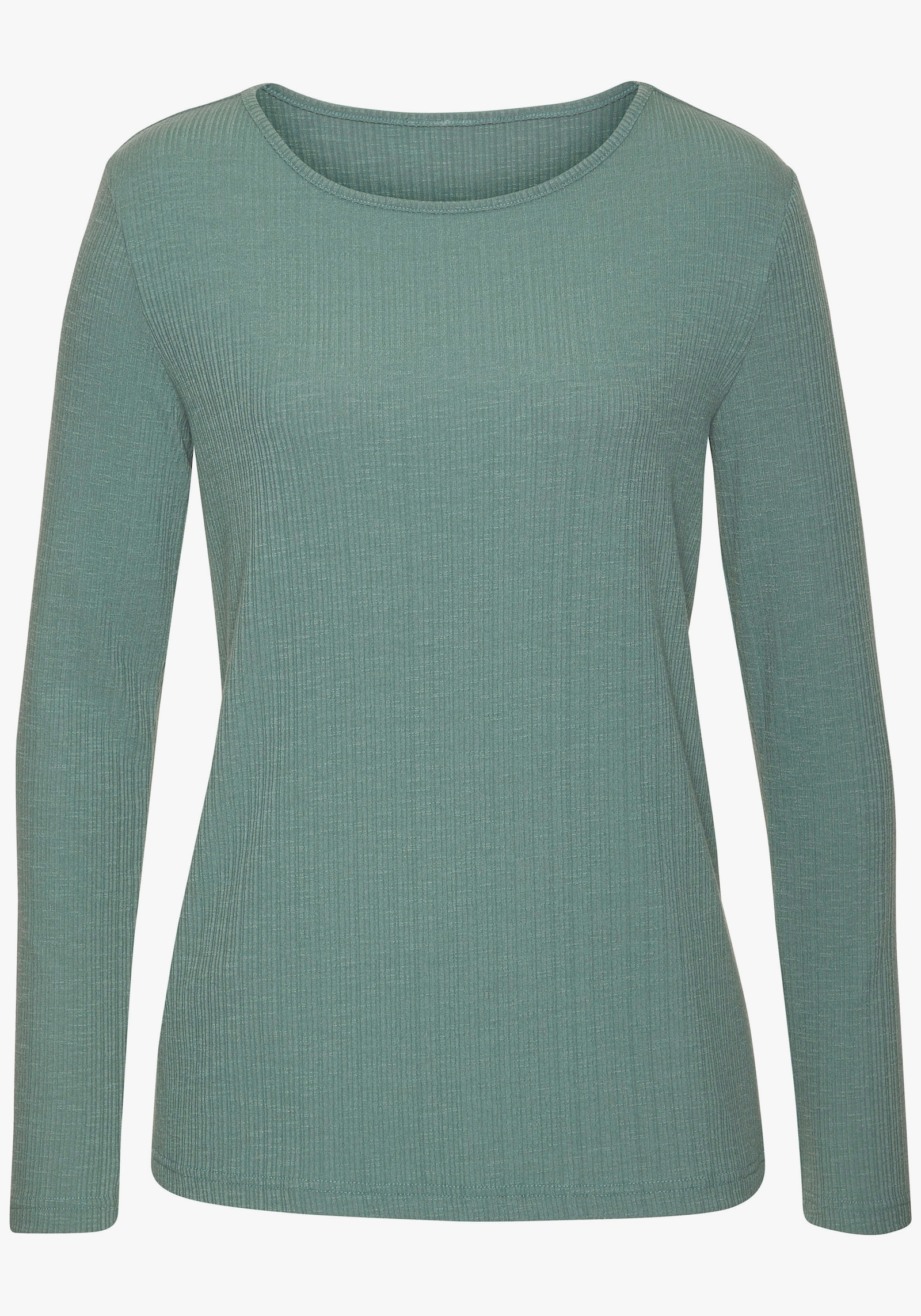 Vivance Shirt met lange mouwen - zwart, eucalyptus