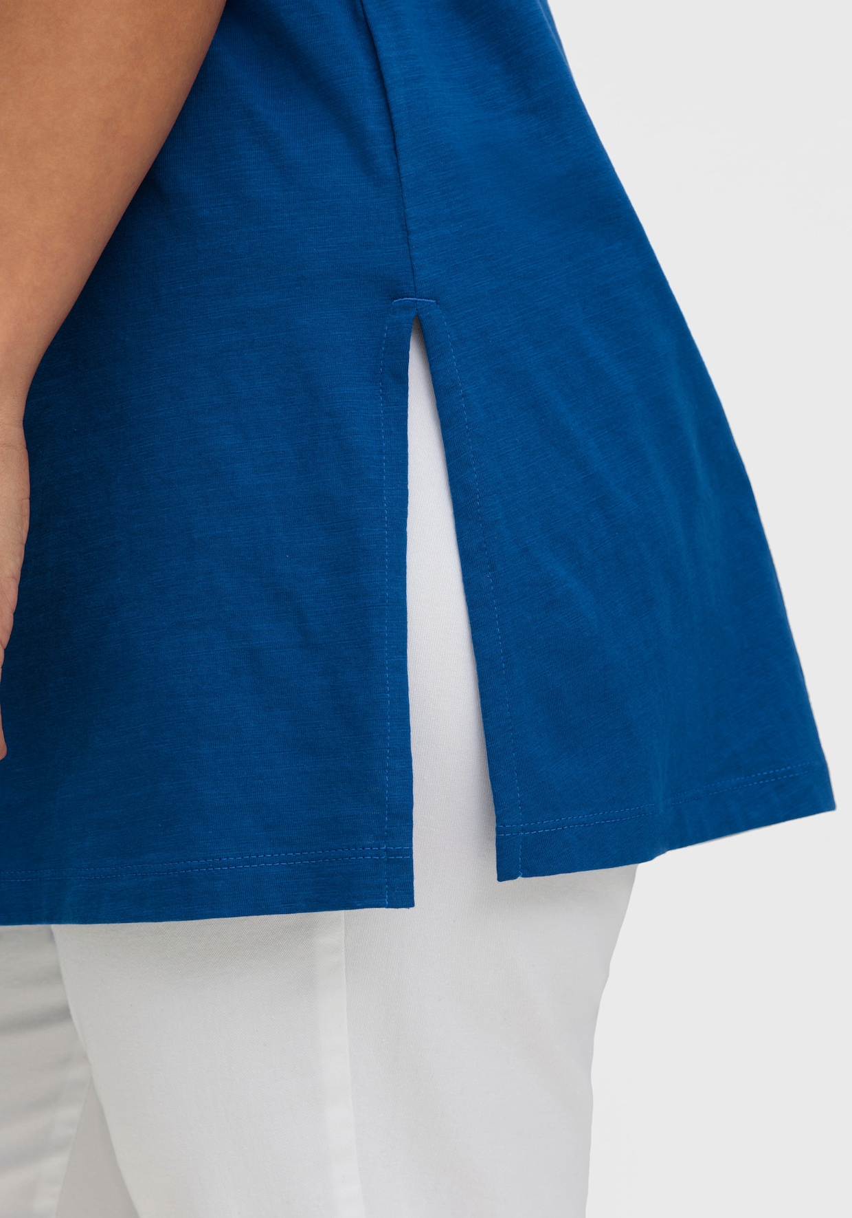 sheego Longtop - blaubeere
