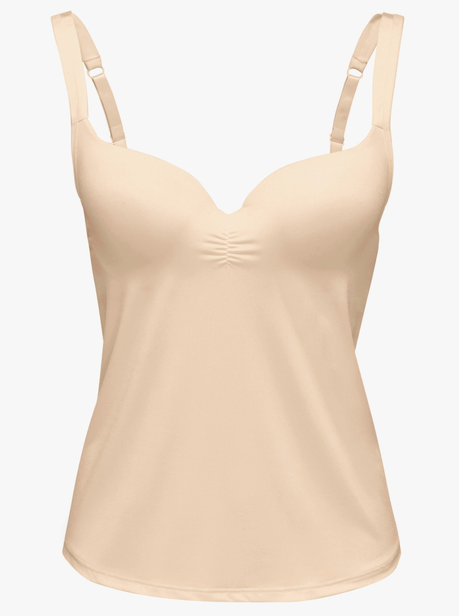 Viania BH-Hemd mit vorgeformten Cups - champagner