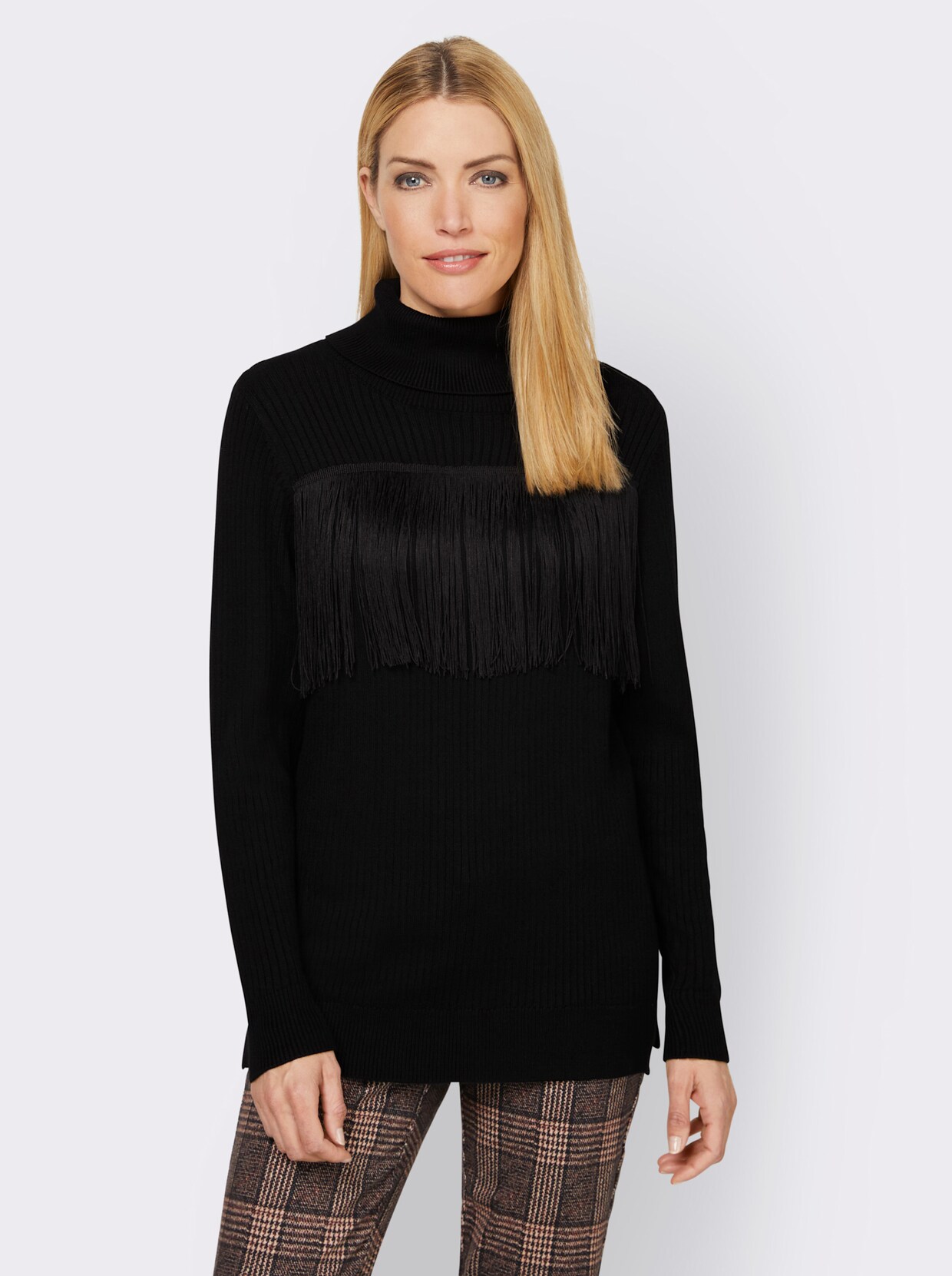 heine Rollkragenpullover - schwarz