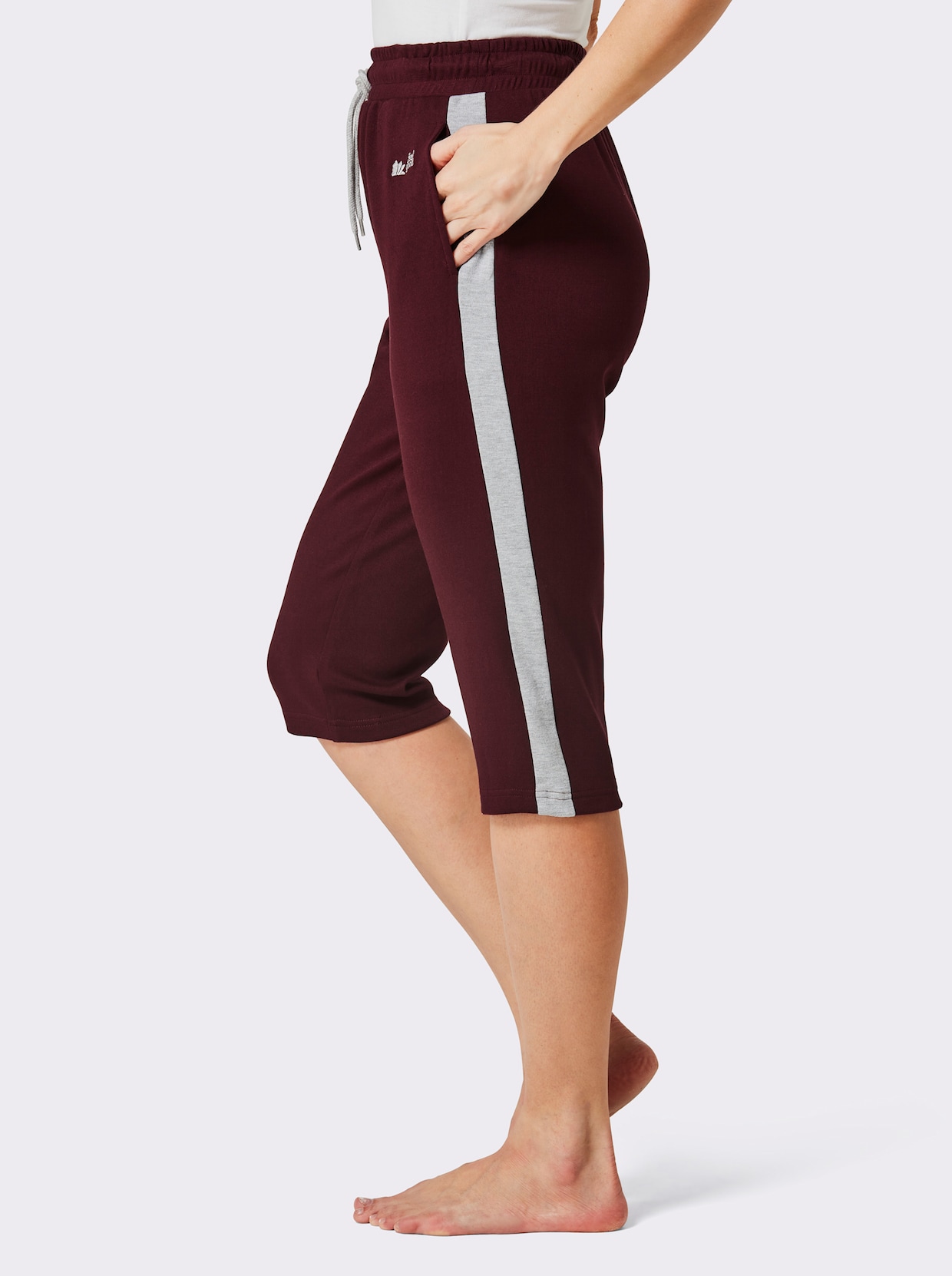 feel good Capri-Hose - bordeaux