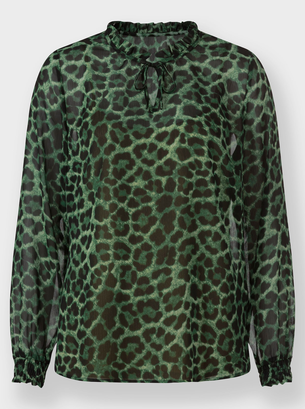 heine Blouse met print - zwart-olijf-bedrukt