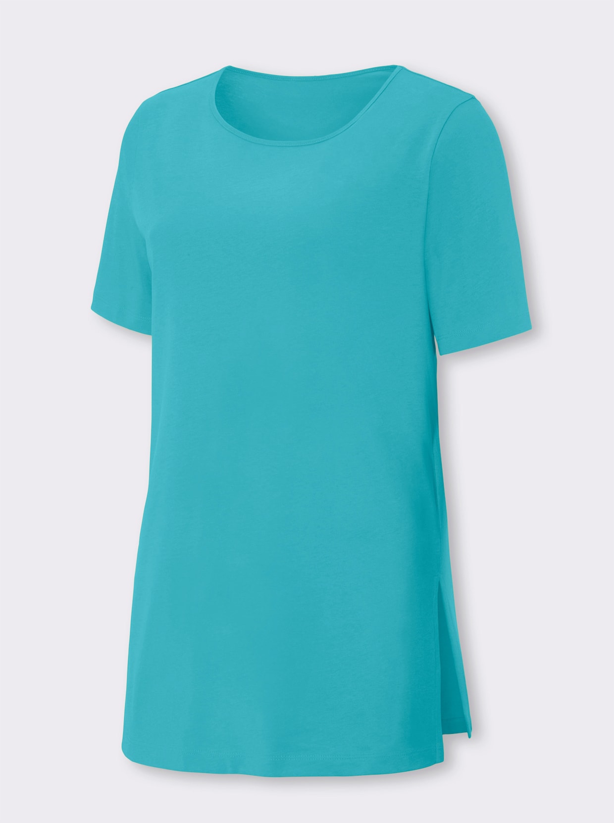 Lang shirt - turquoise