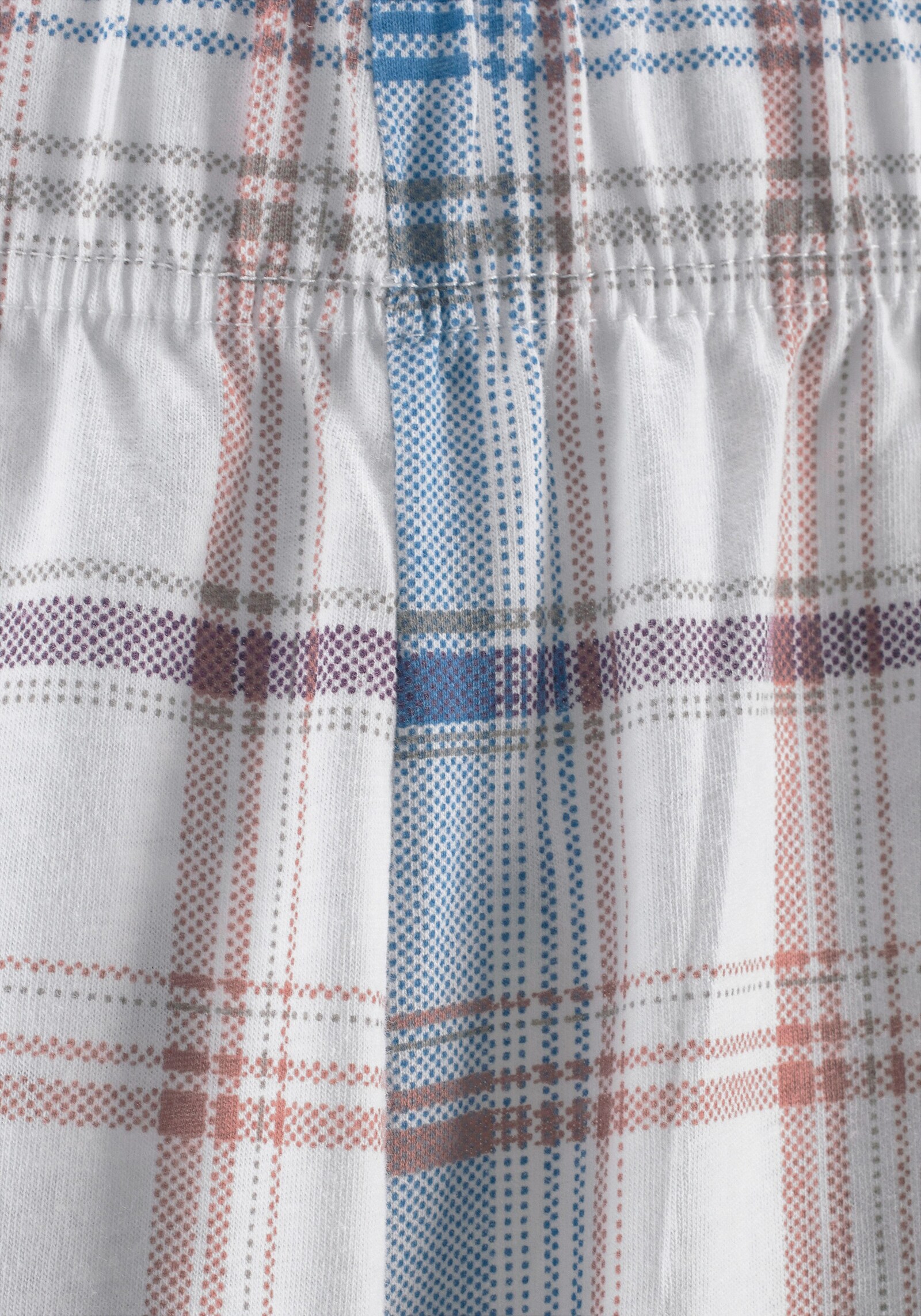 Arizona Schlafanzug - blau kariert+ pink kariert