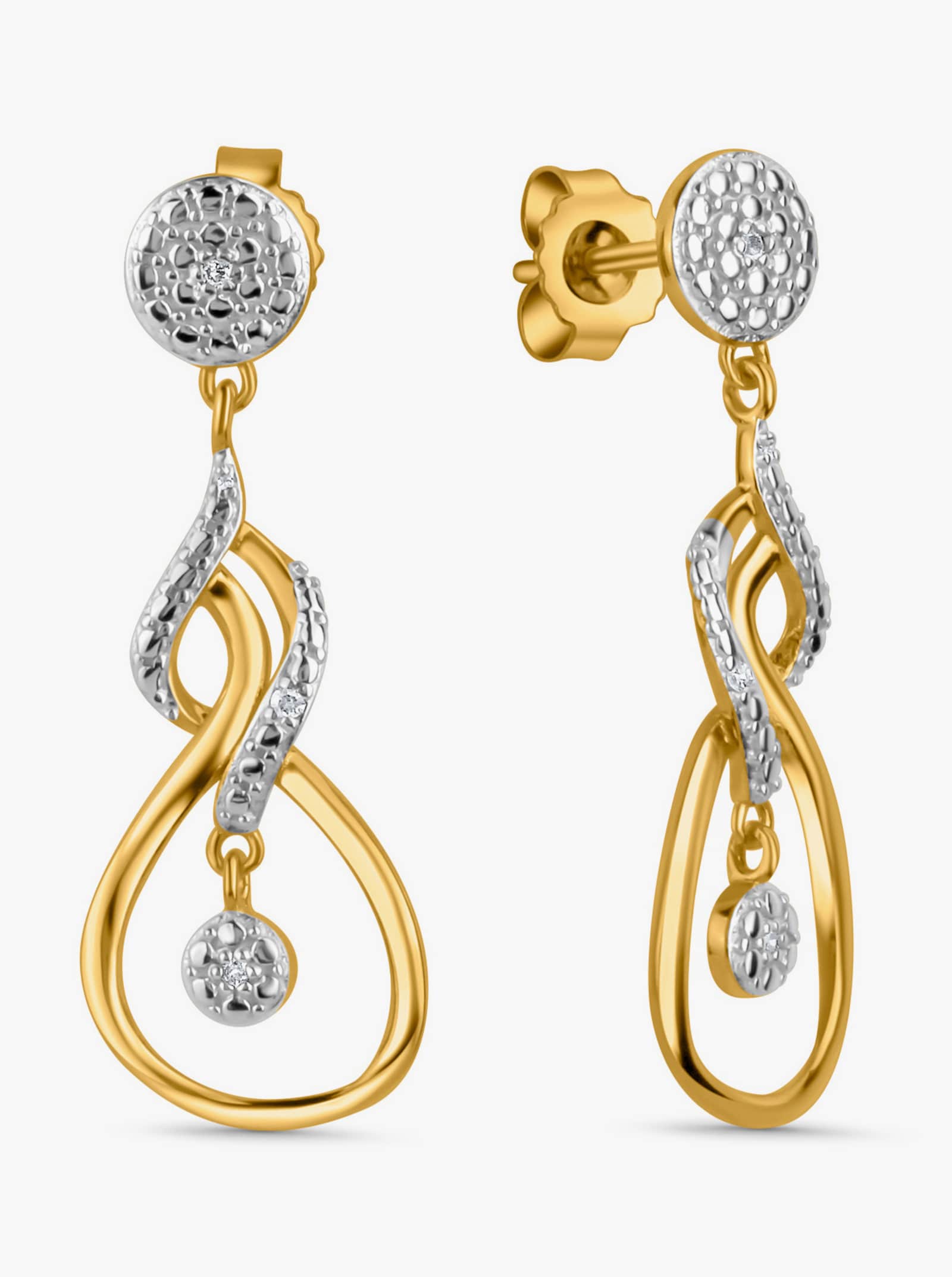 Ohrstecker - Silber vergoldet 925