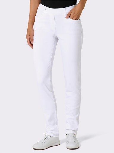 Ascari Schlupfjeans - weiß