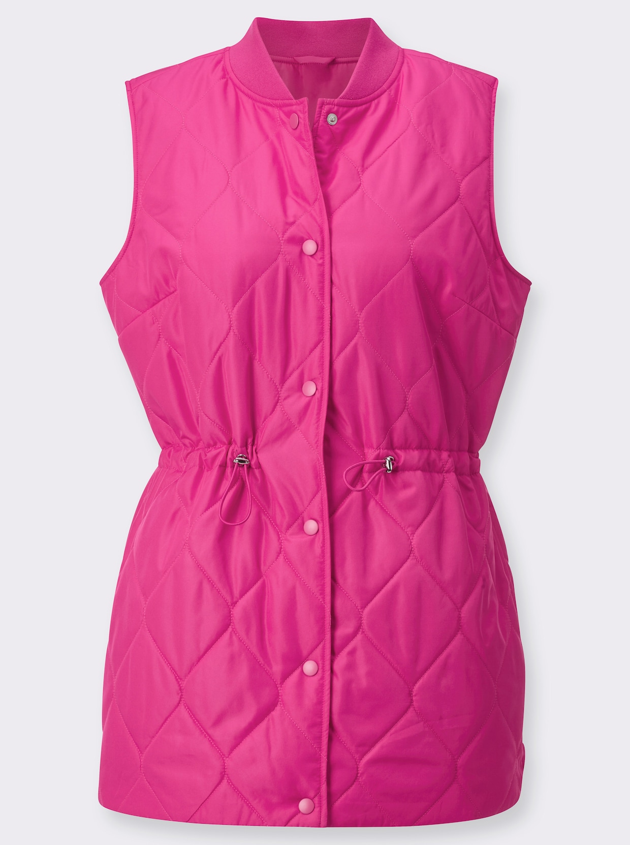 Lang vest - fuchsia