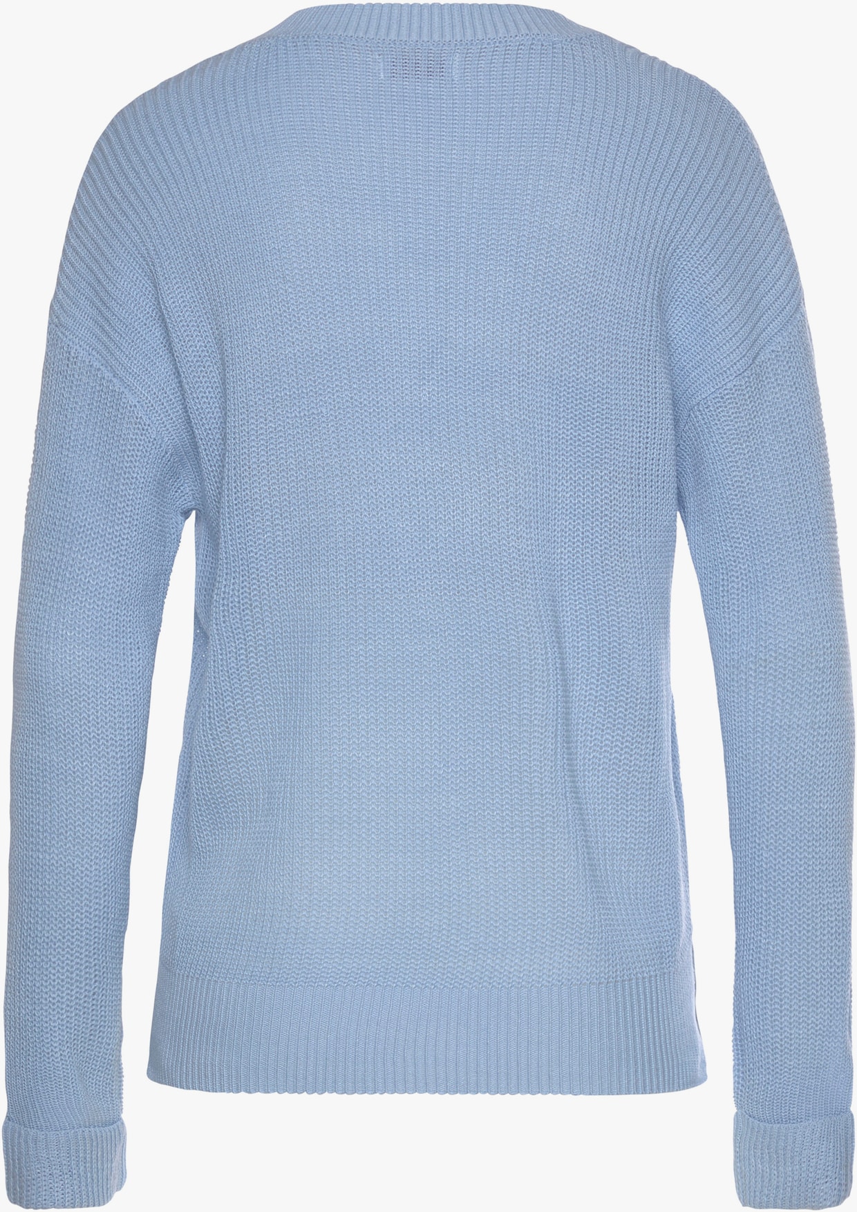 LASCANA Pullover met V-hals - bleu