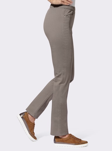 Comfortjeans - taupe