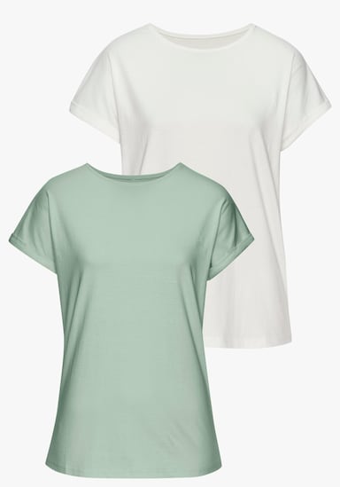 Vivance T-Shirt - mint / offwhite