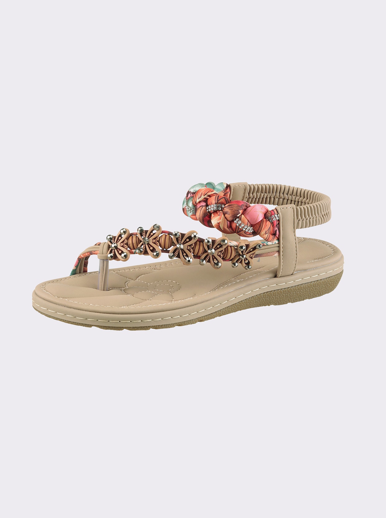 Andrea Conti Sandale - beige-bunt