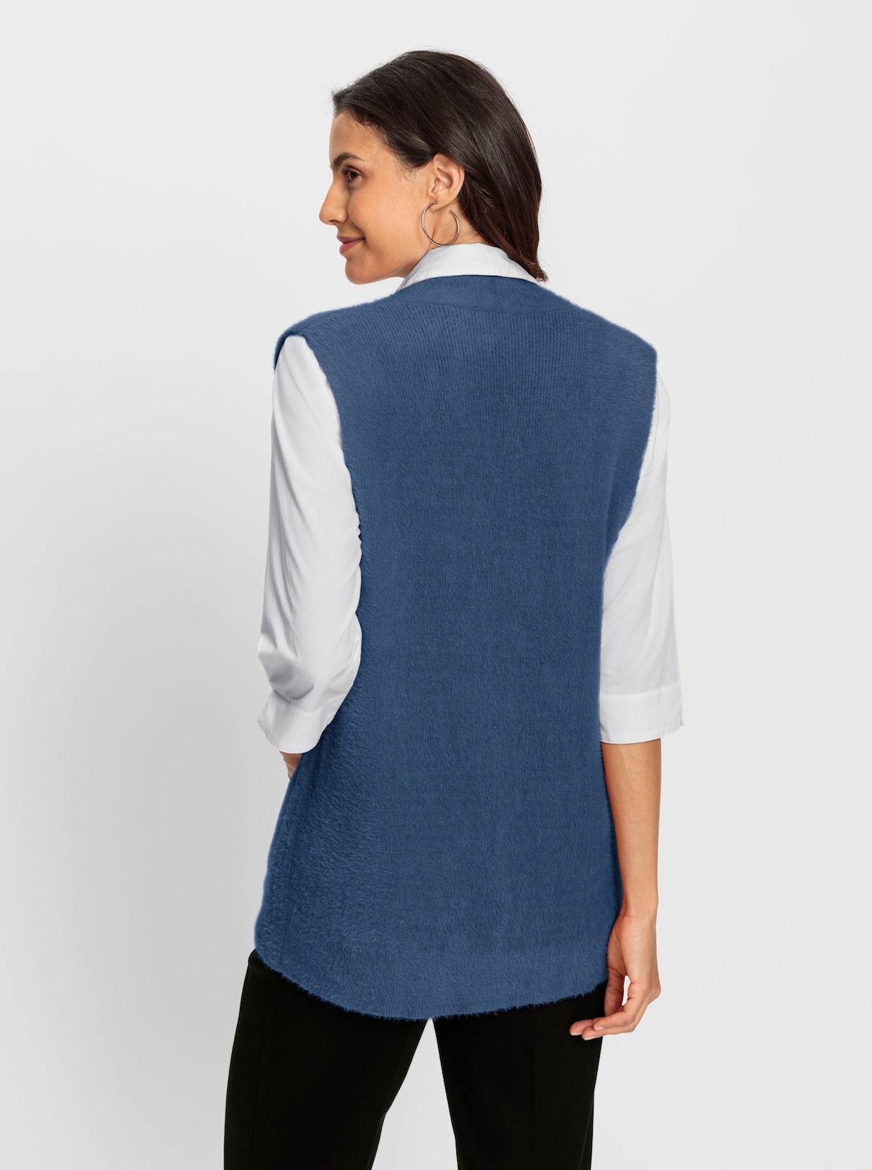 Vest - jeansblauw