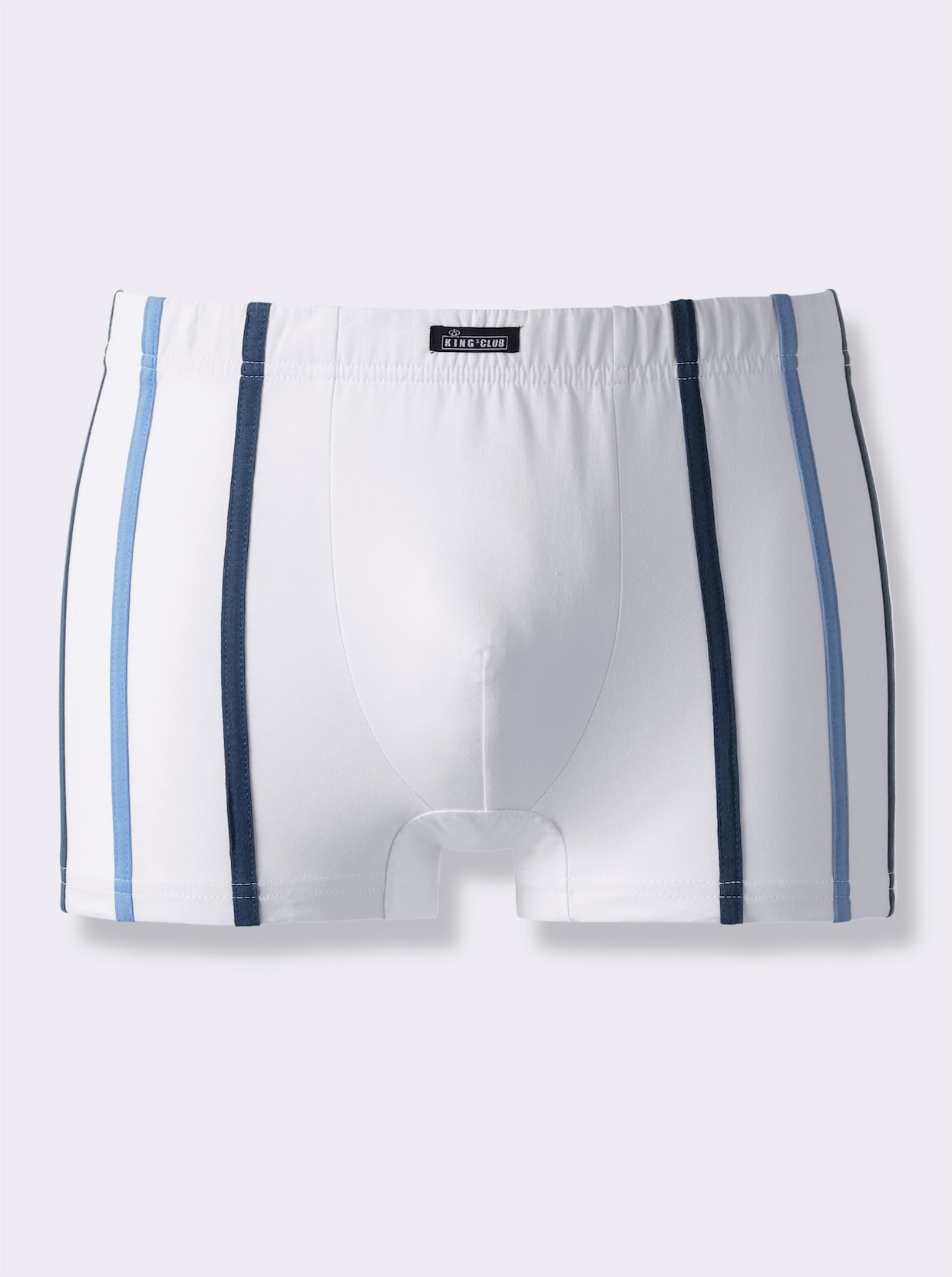 KINGsCLUB Boxerkalsong - 3x vita + 2x svarta
