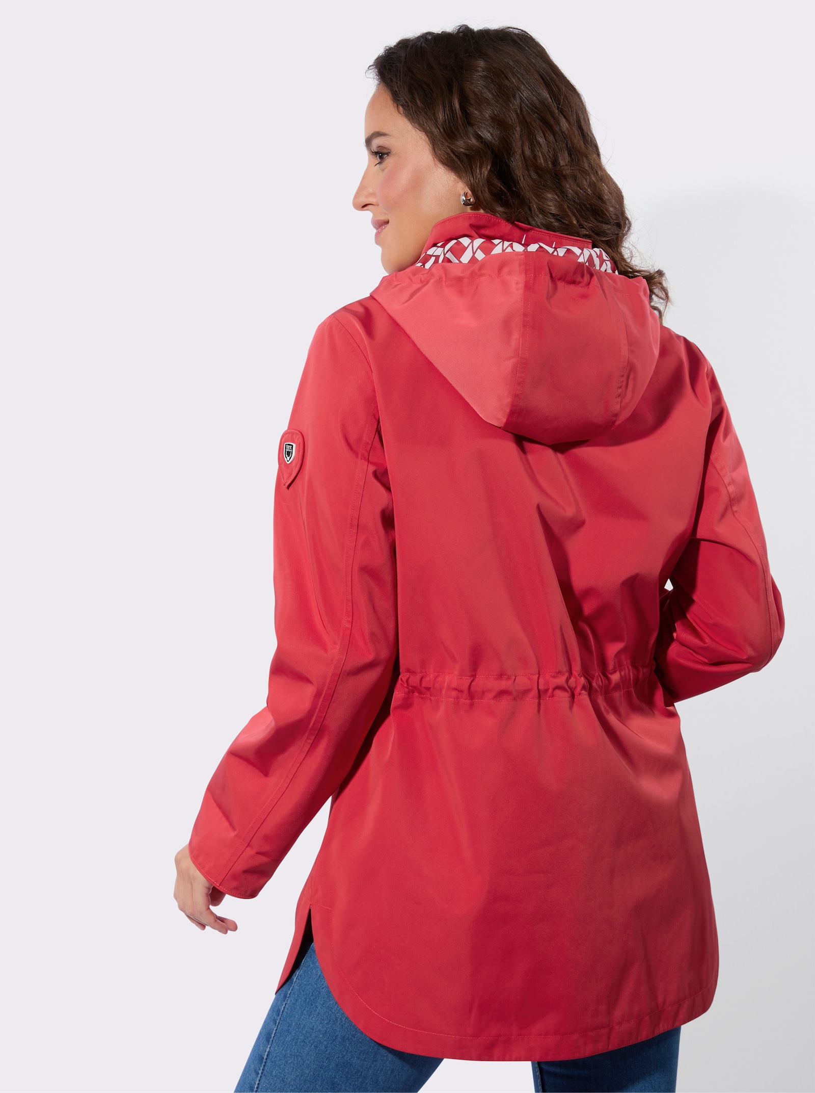Funktionsjacke mit innovativer Ausrüstung - rot