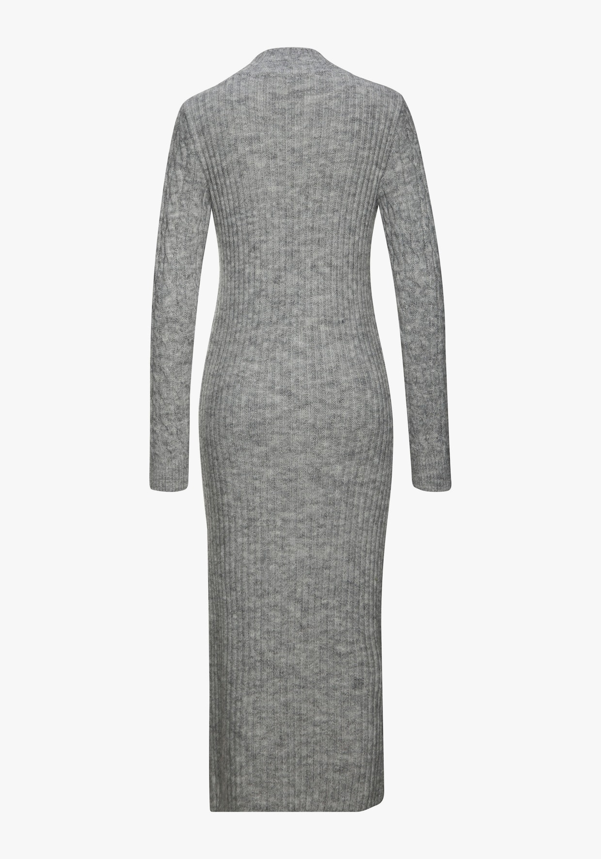 LASCANA Strickkleid - grau meliert