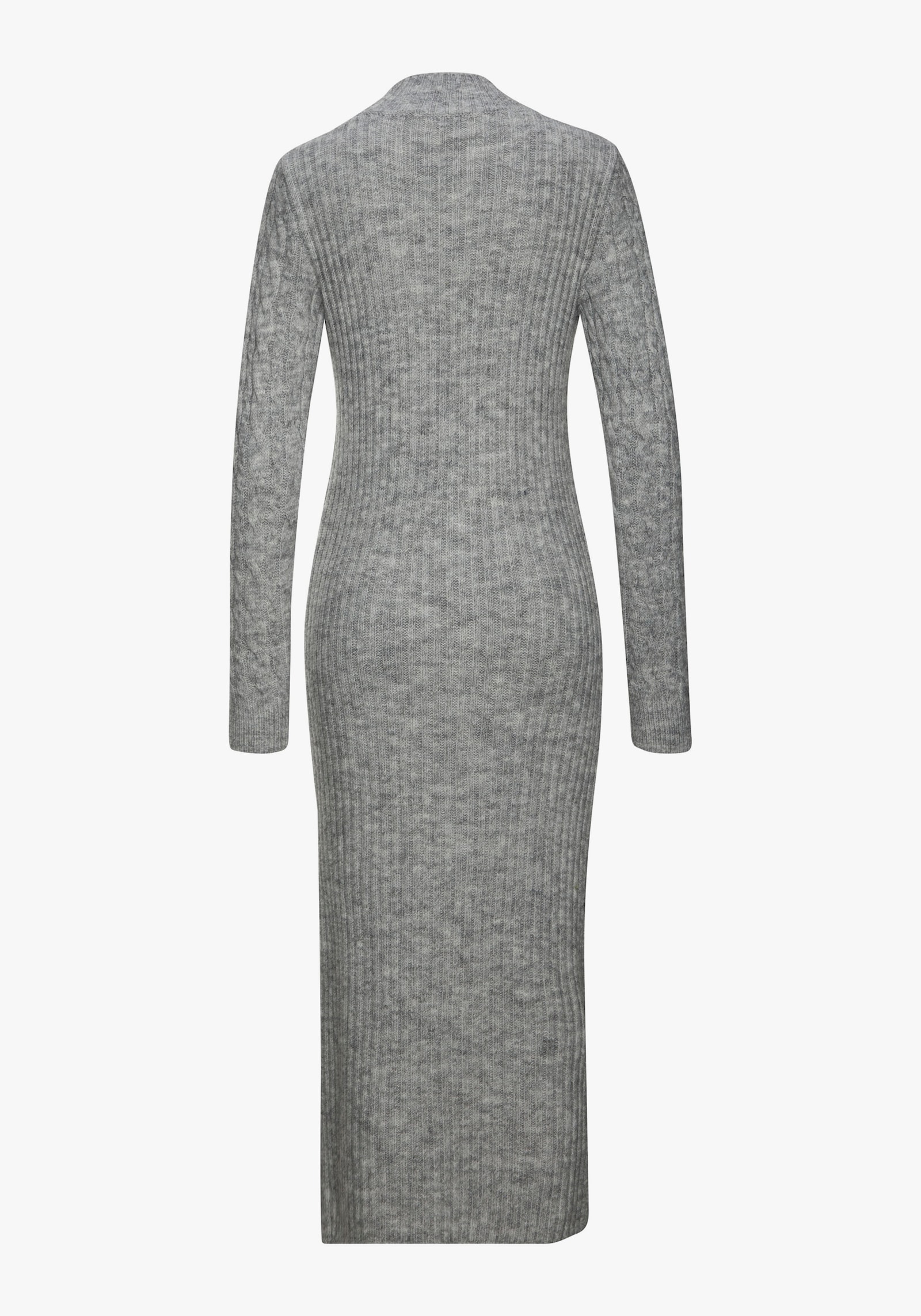 LASCANA Strickkleid - grau meliert