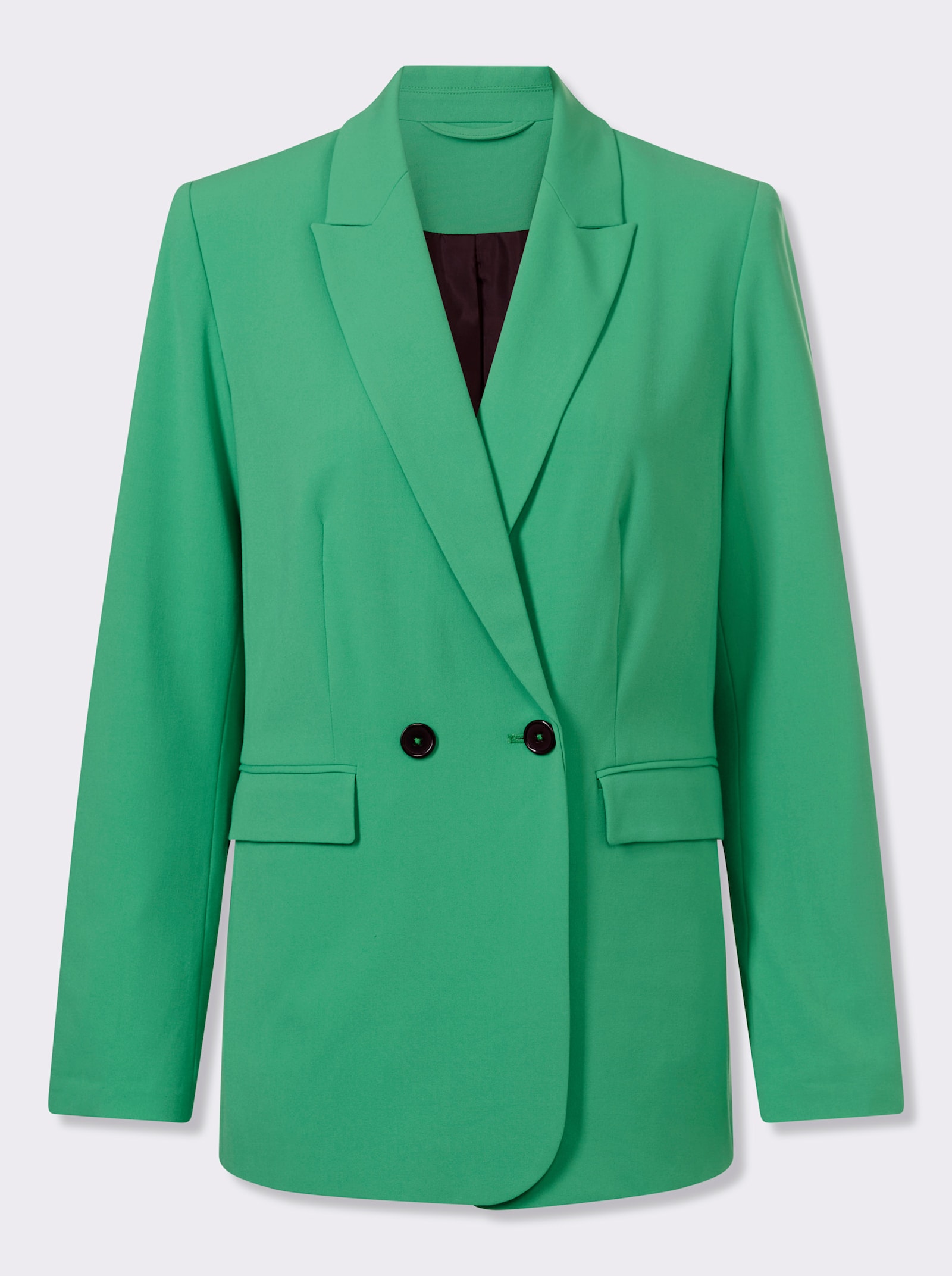 Blazer mit knöpfbarer Innentasche - grasgrün