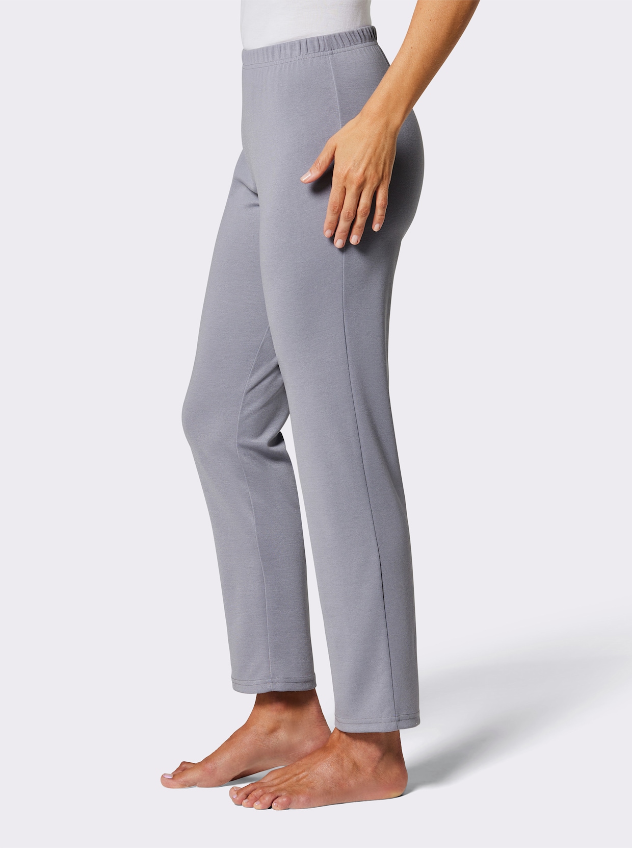 feel good Pantalon - gris pierre