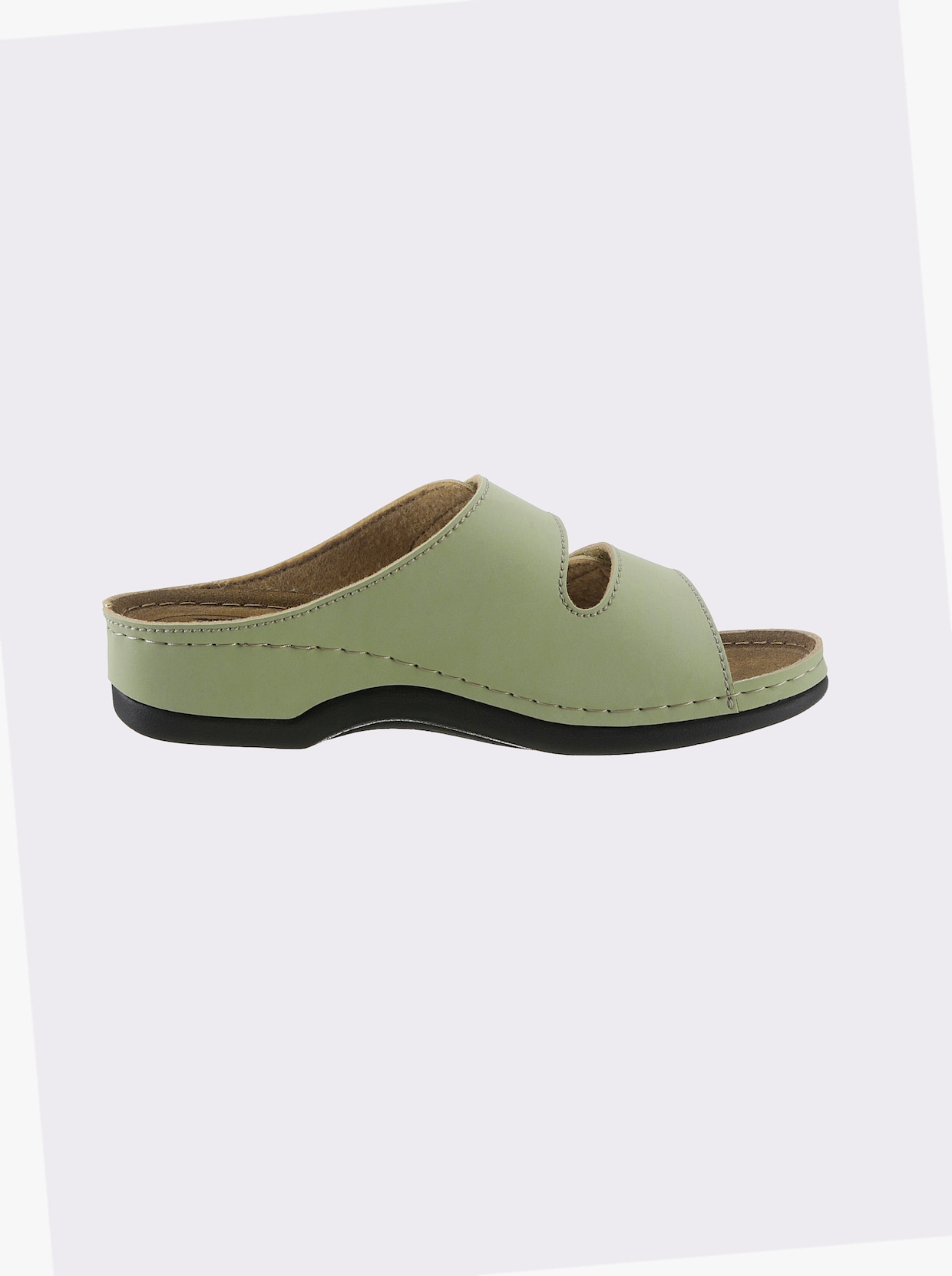 Franken Schuhe Slip in-skor - pistasch