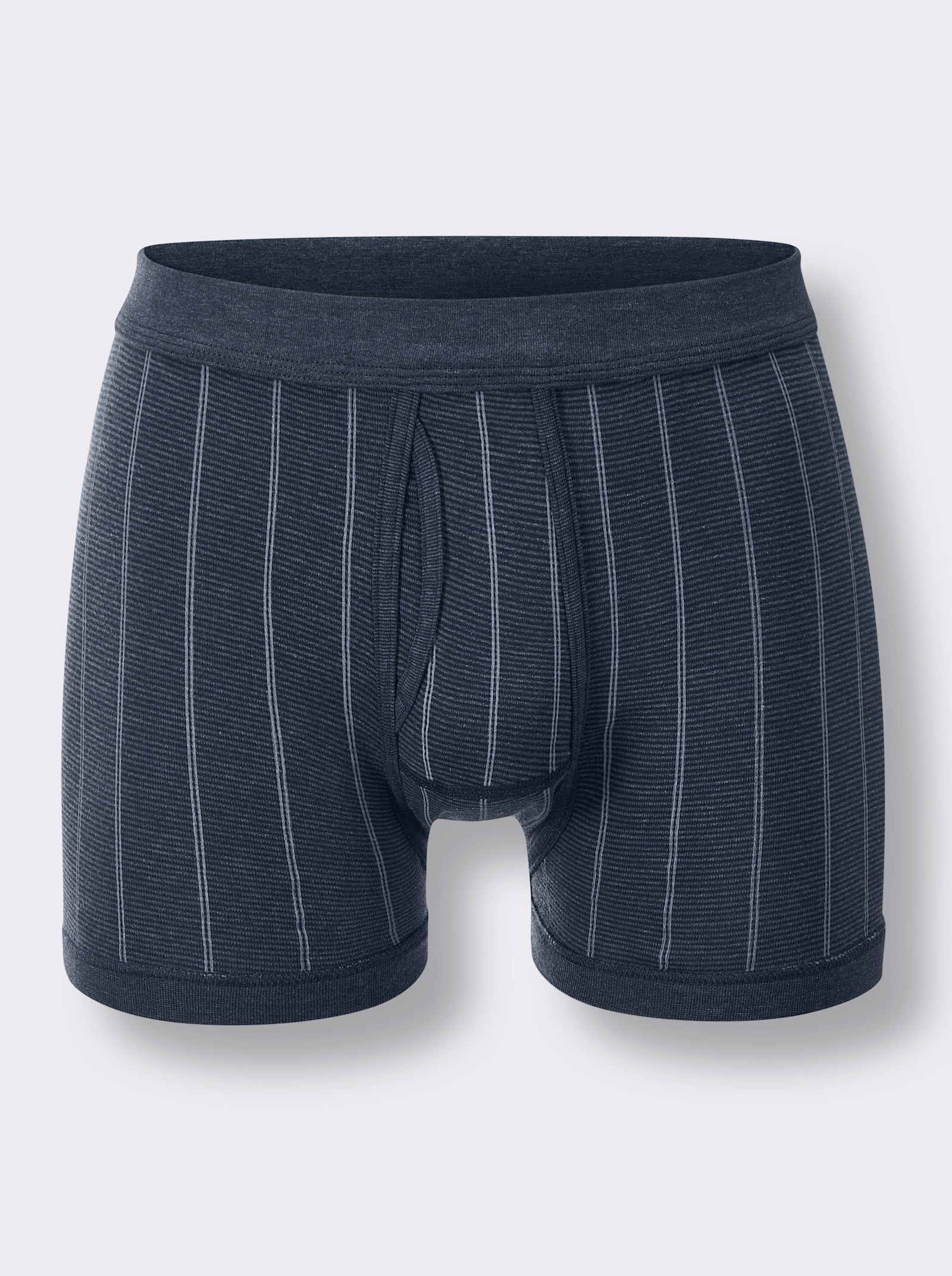 wäschepur men Hose kurz - marine-gestreift