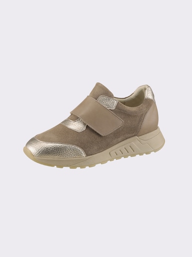 heine Sneaker - taupe-hellgoldfarben