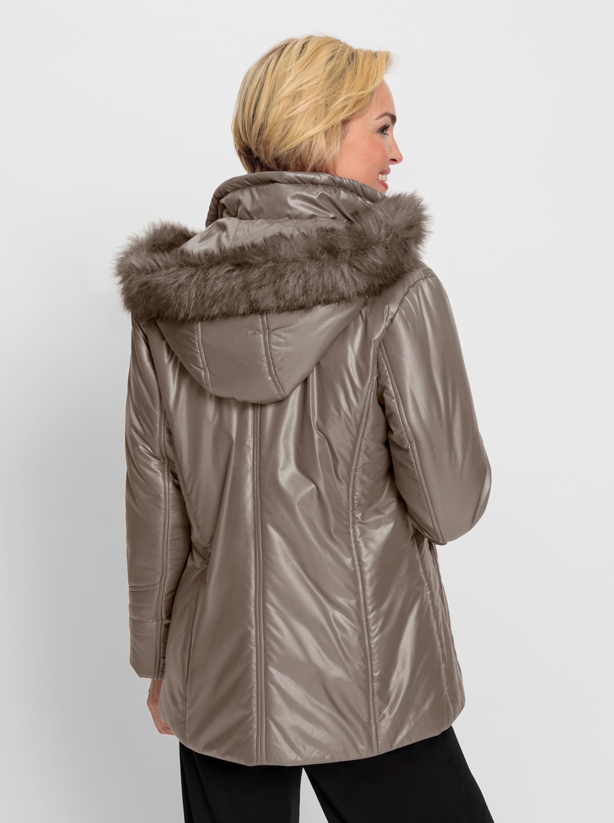 Jacke - taupe