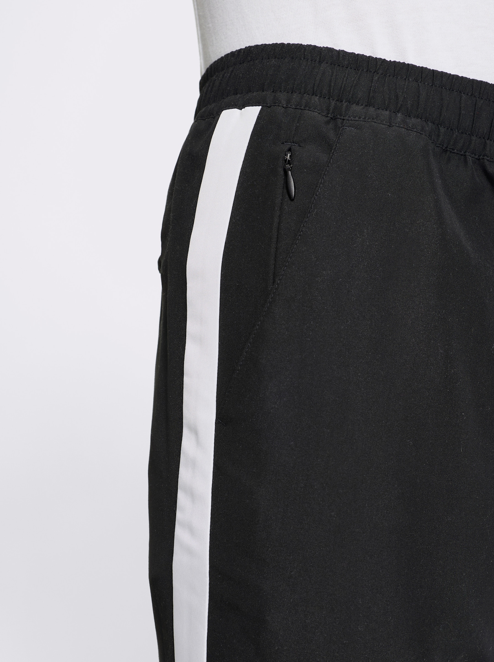 Catamaran Sports Funktionshose in Microfaser-Qualität - schwarz-weiß