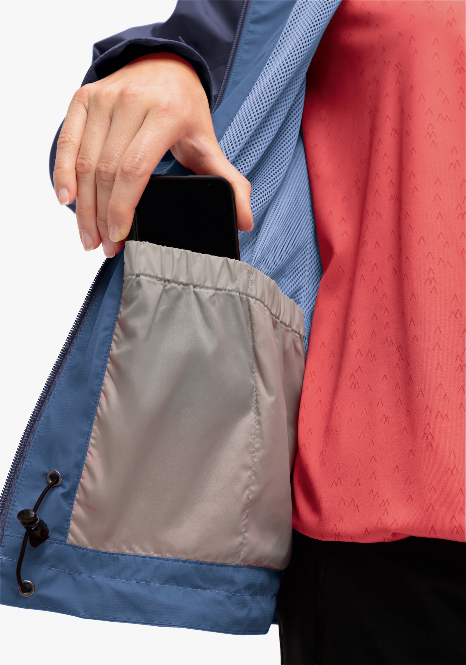 Maier Sports Regenjacke - night sky/sa