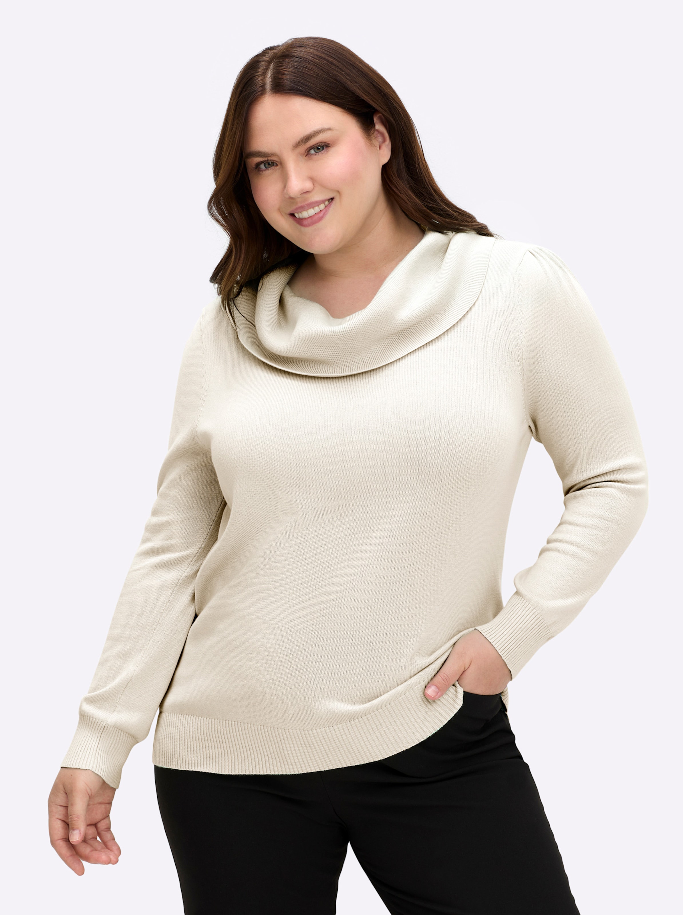 Wasserfallpullover