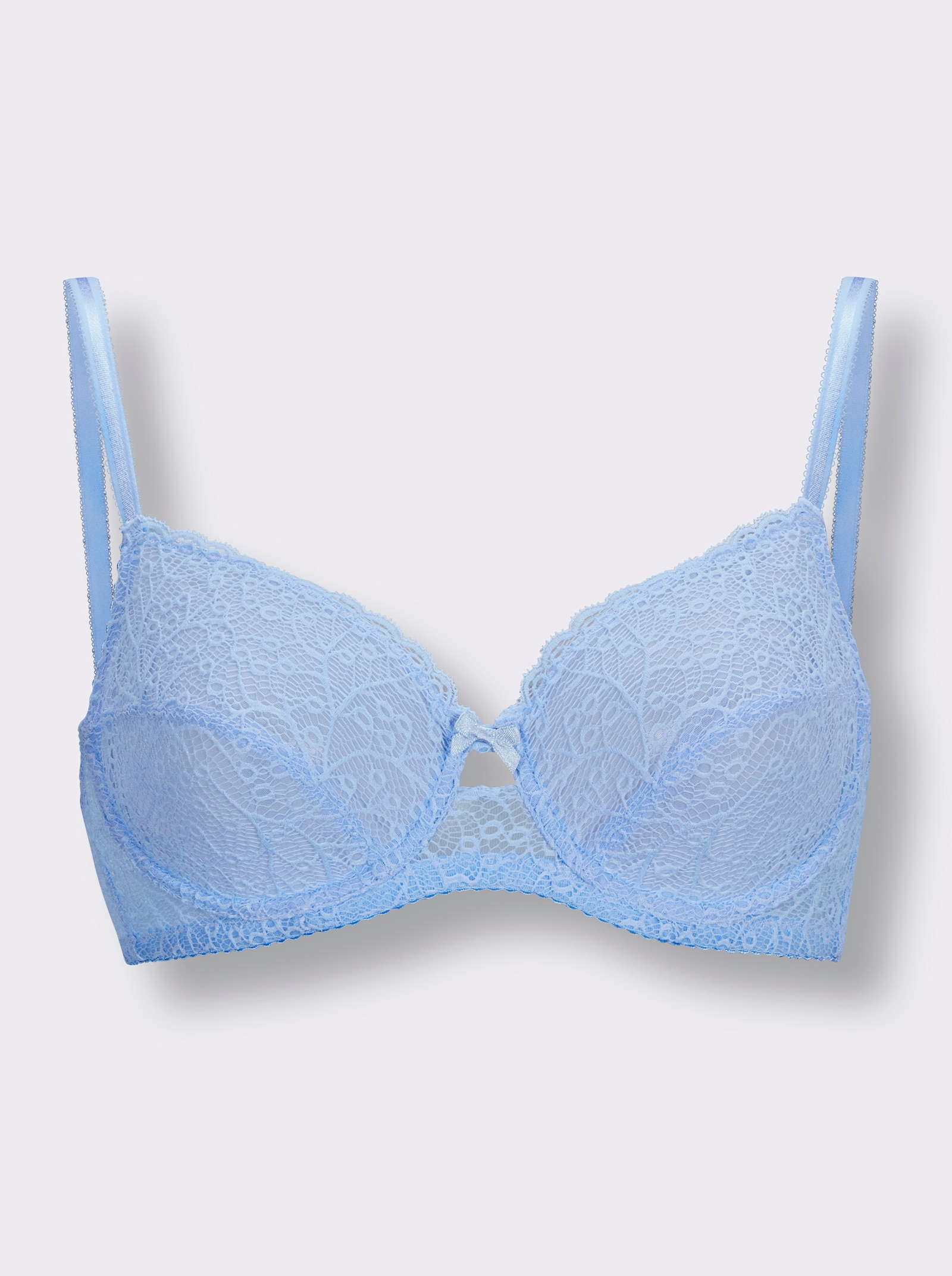 wäschepur Minimizer-BH mit Bügel mit elastischer Spitze - eisblau