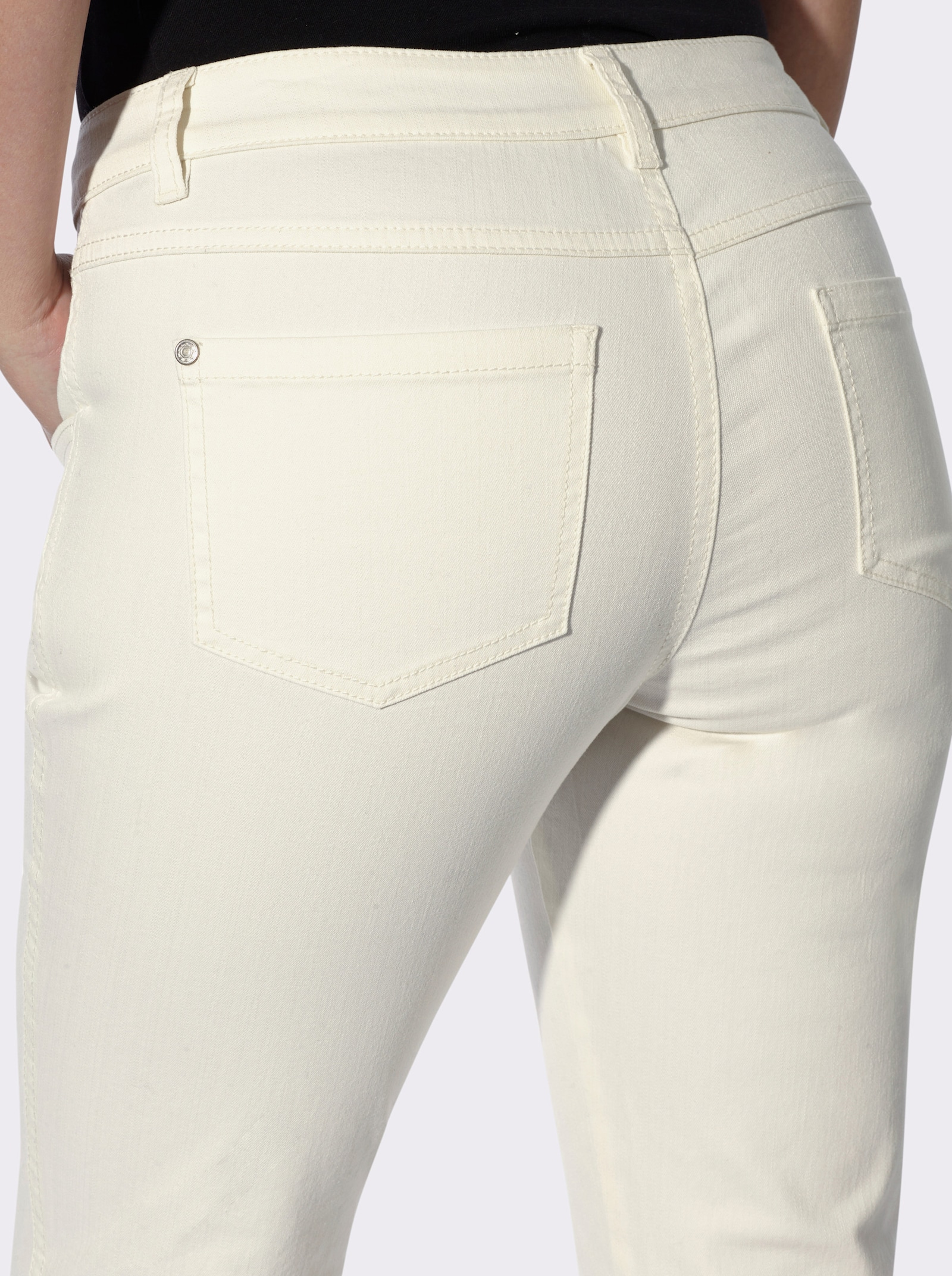 heine Jeans mit Passformsattel - champagner
