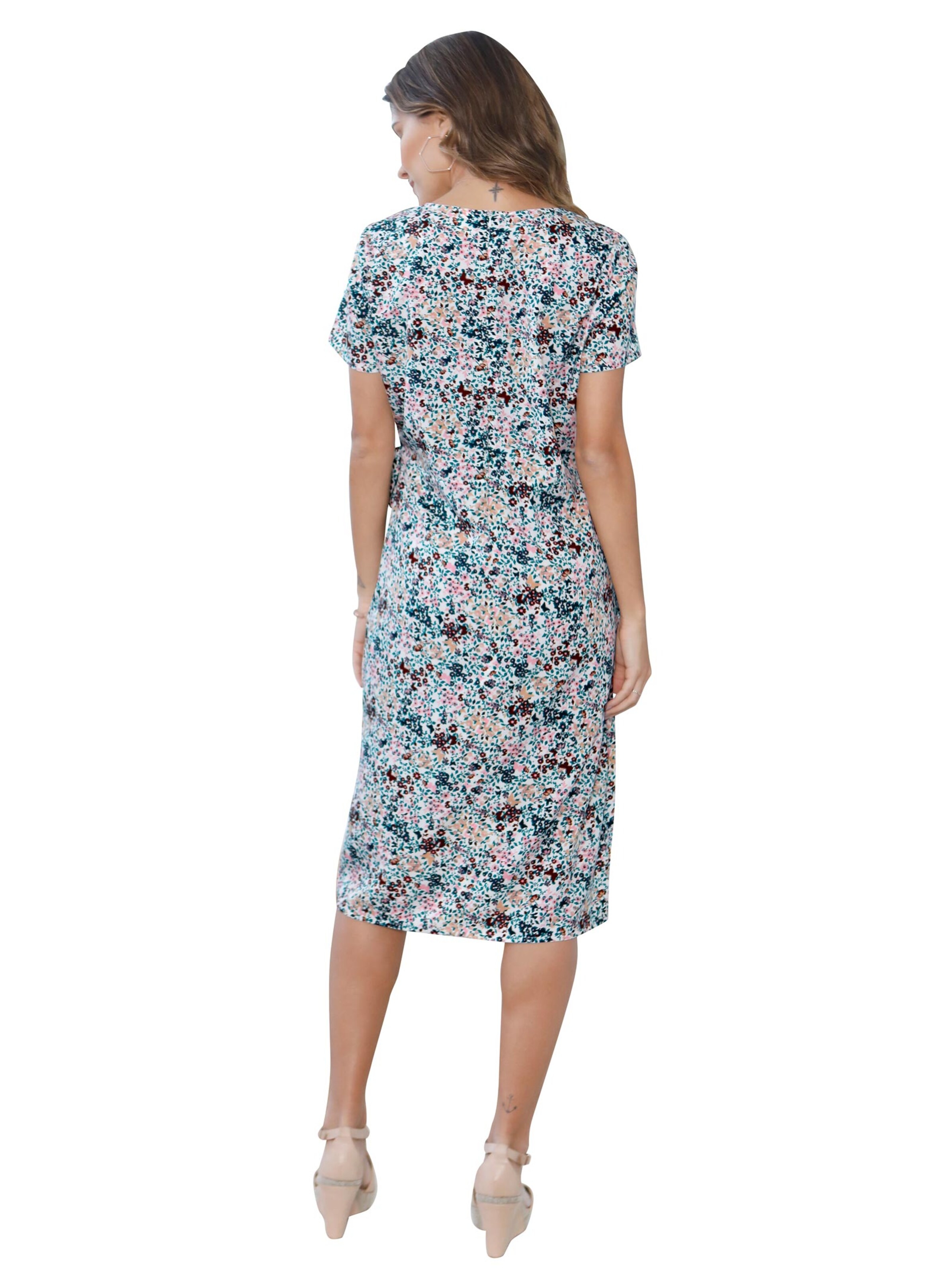 Kleid - mint-gemustert