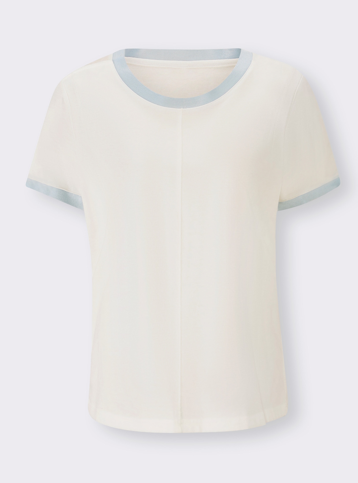 heine Shirt met korte mouwen - ecru