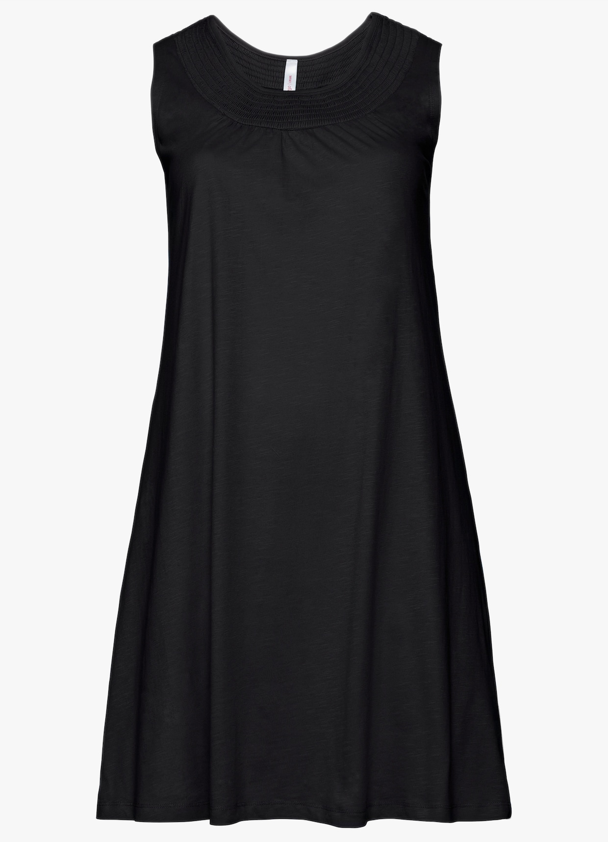 sheego Jerseykleid - schwarz