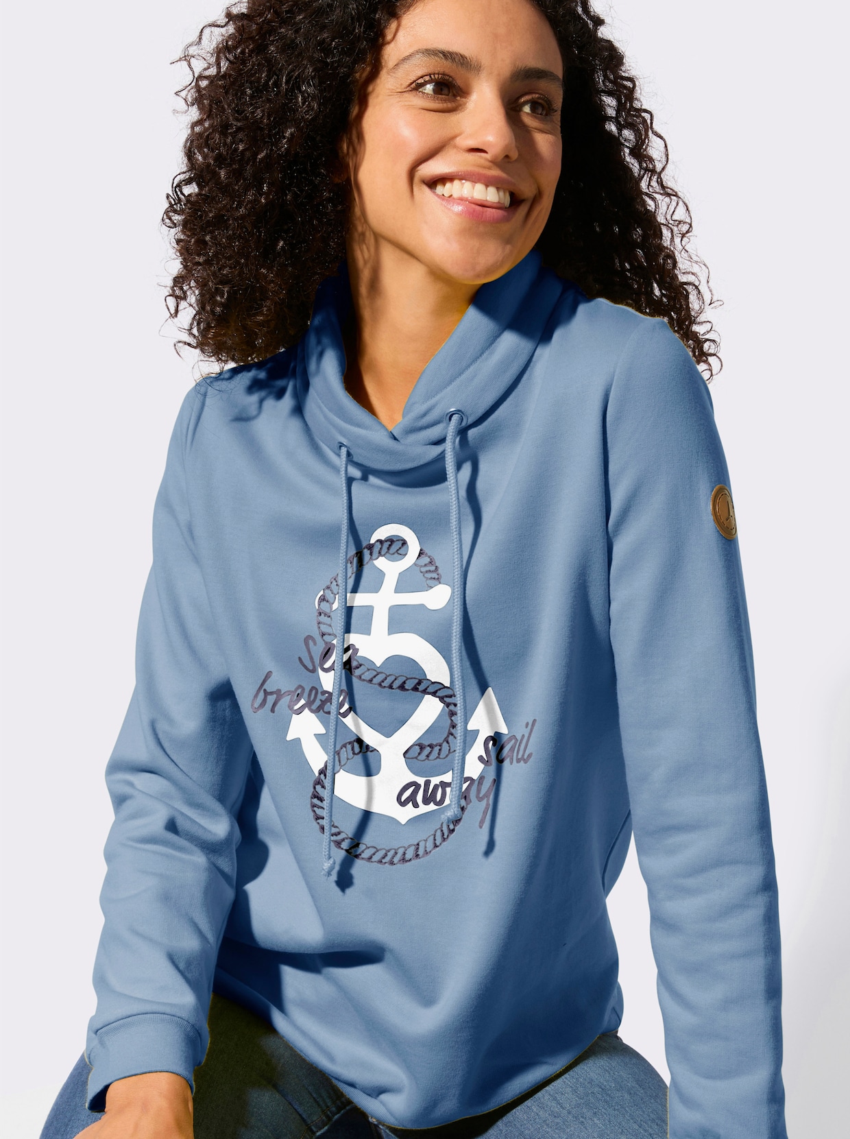 Sweatshirt - himmelblau