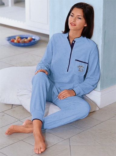 wäschepur Pyjama - lichtblauw