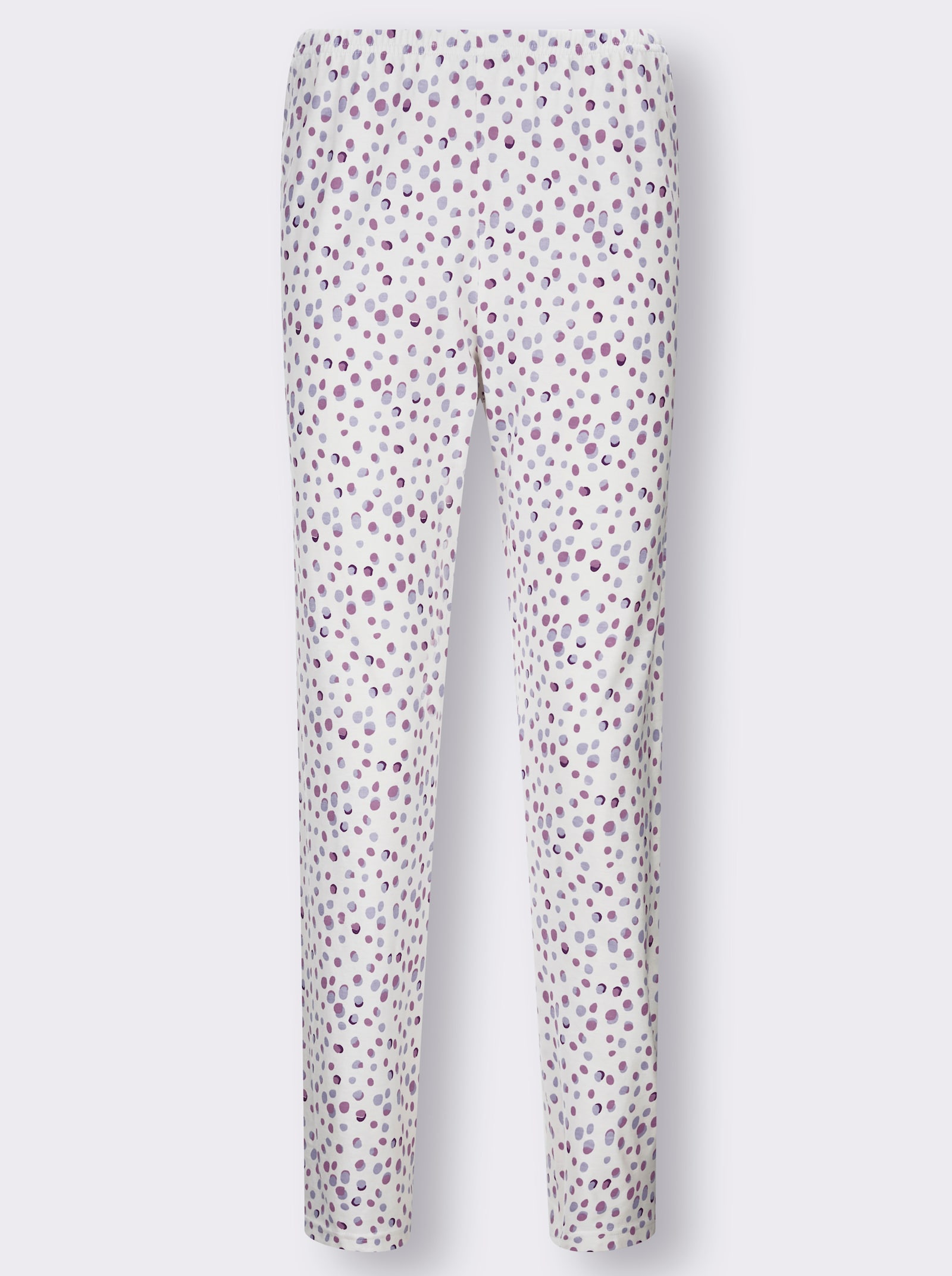 Ascafa Schlafanzüge zum Kombinieren - lila-bedruckt