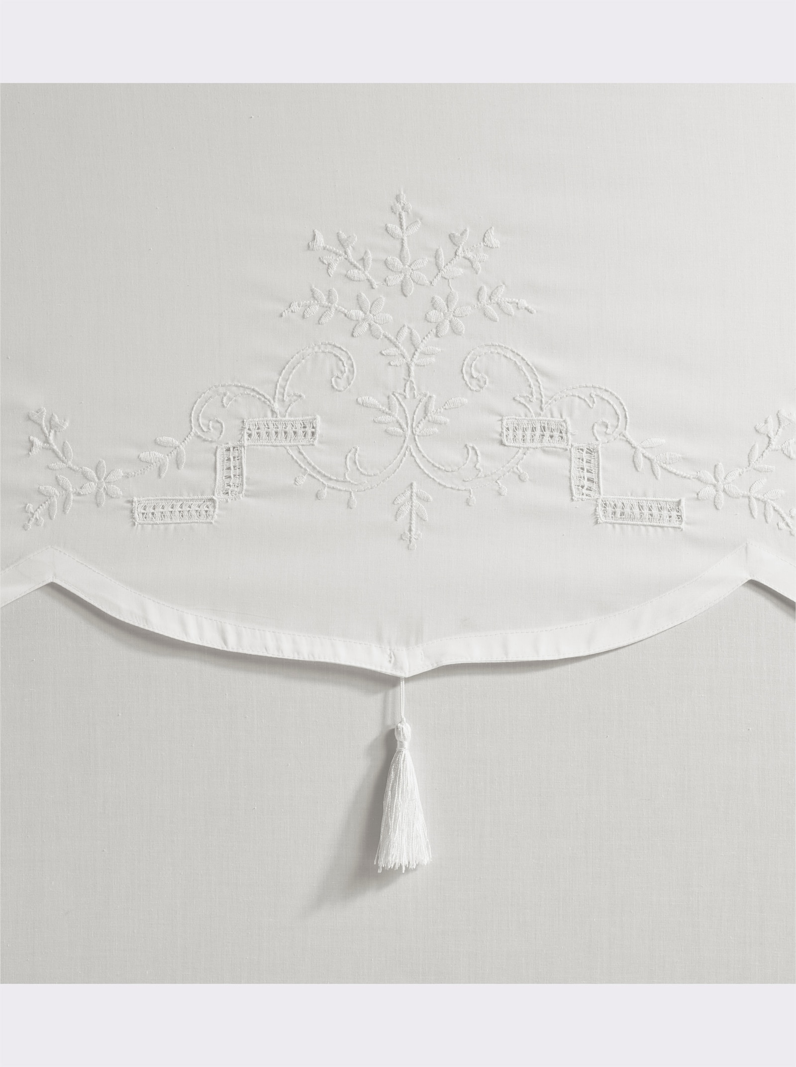 heine home Bändchenrollo - weiß