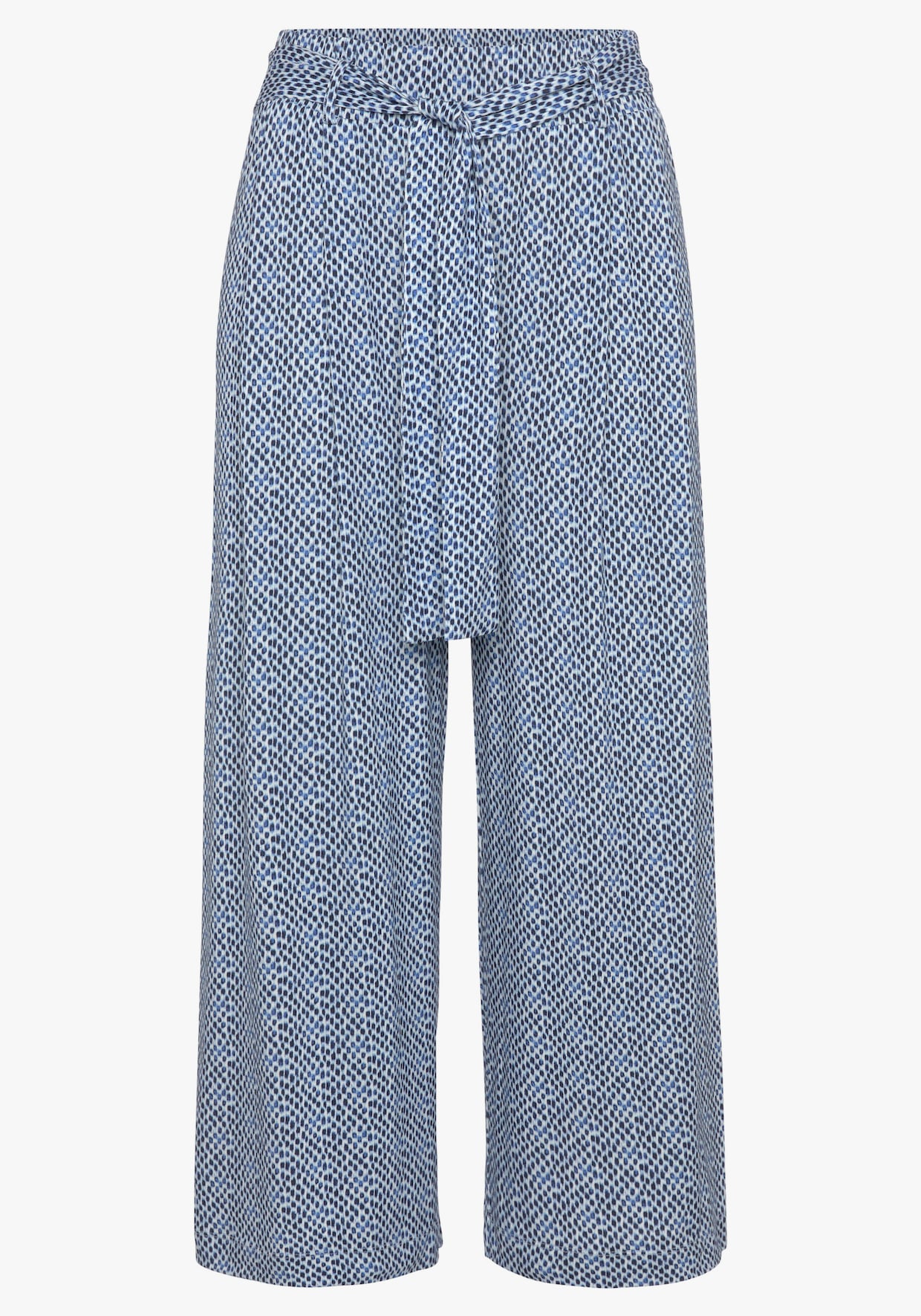 LASCANA Jupe culotte - bleu imprimé