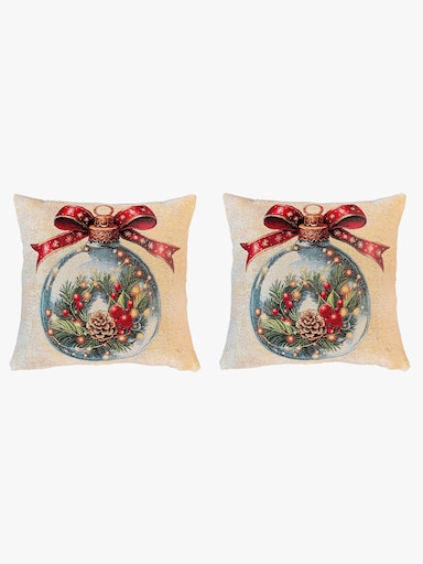 heine home Kissenhülle - natur-bunt