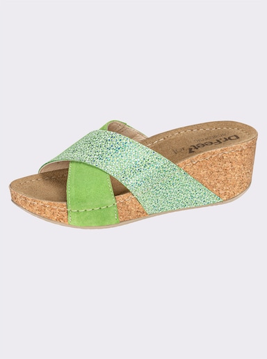 Dr. Feet slippers - groen