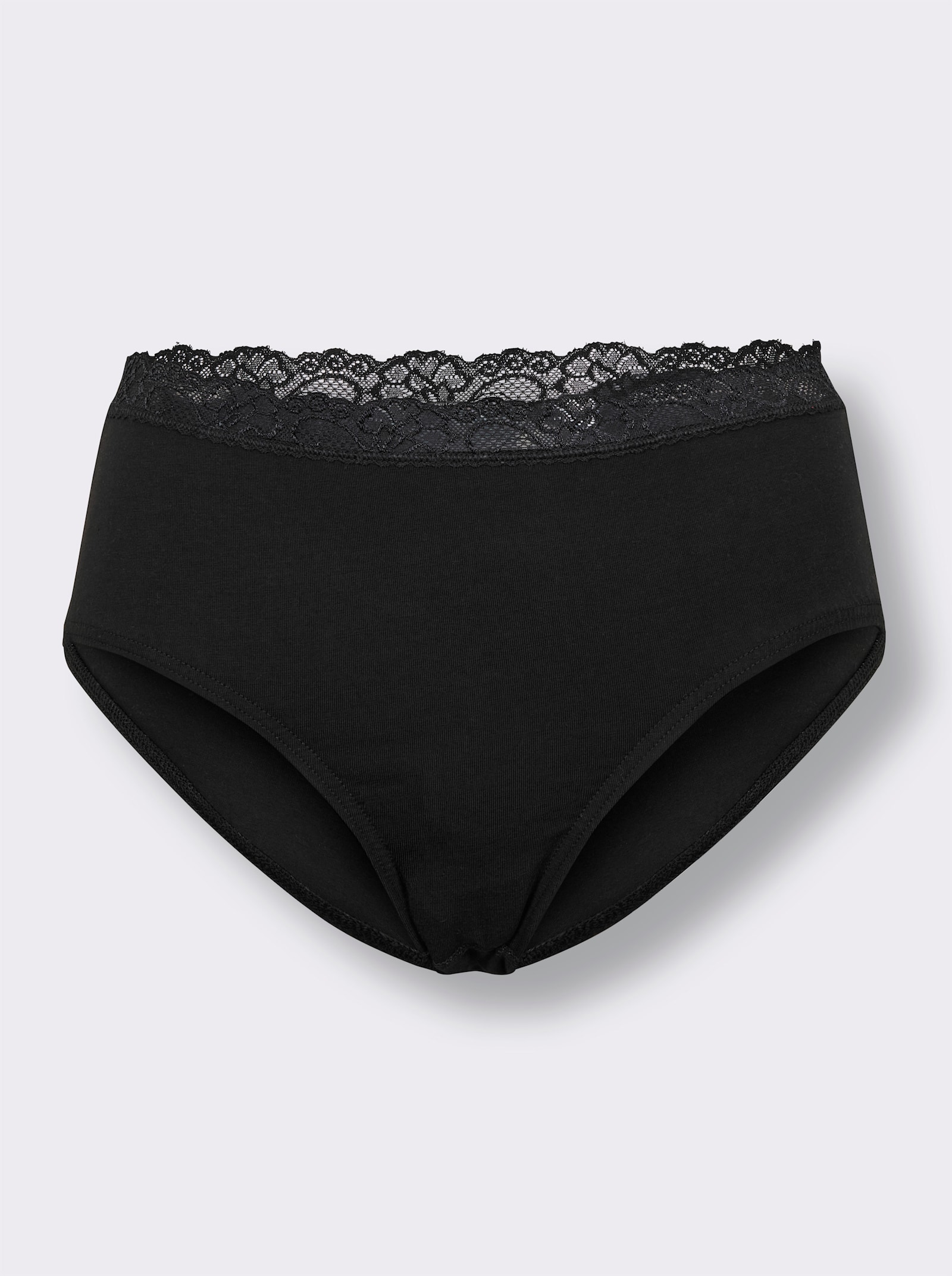 wäschepur Hüftslip - schwarz